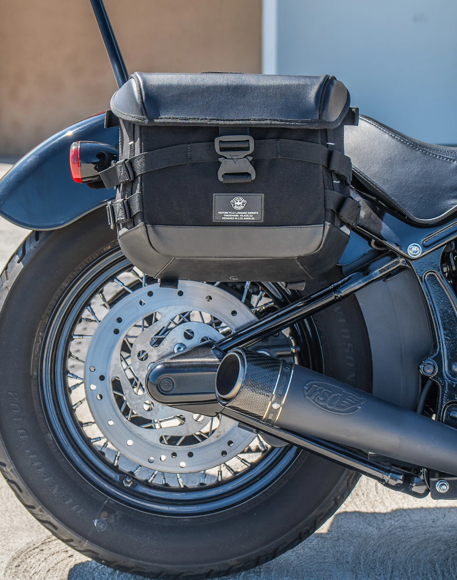10L - Incognito Quick Mount Small Harley Softail Slim FLS Solo Saddlebag (Right Only) - Image 4