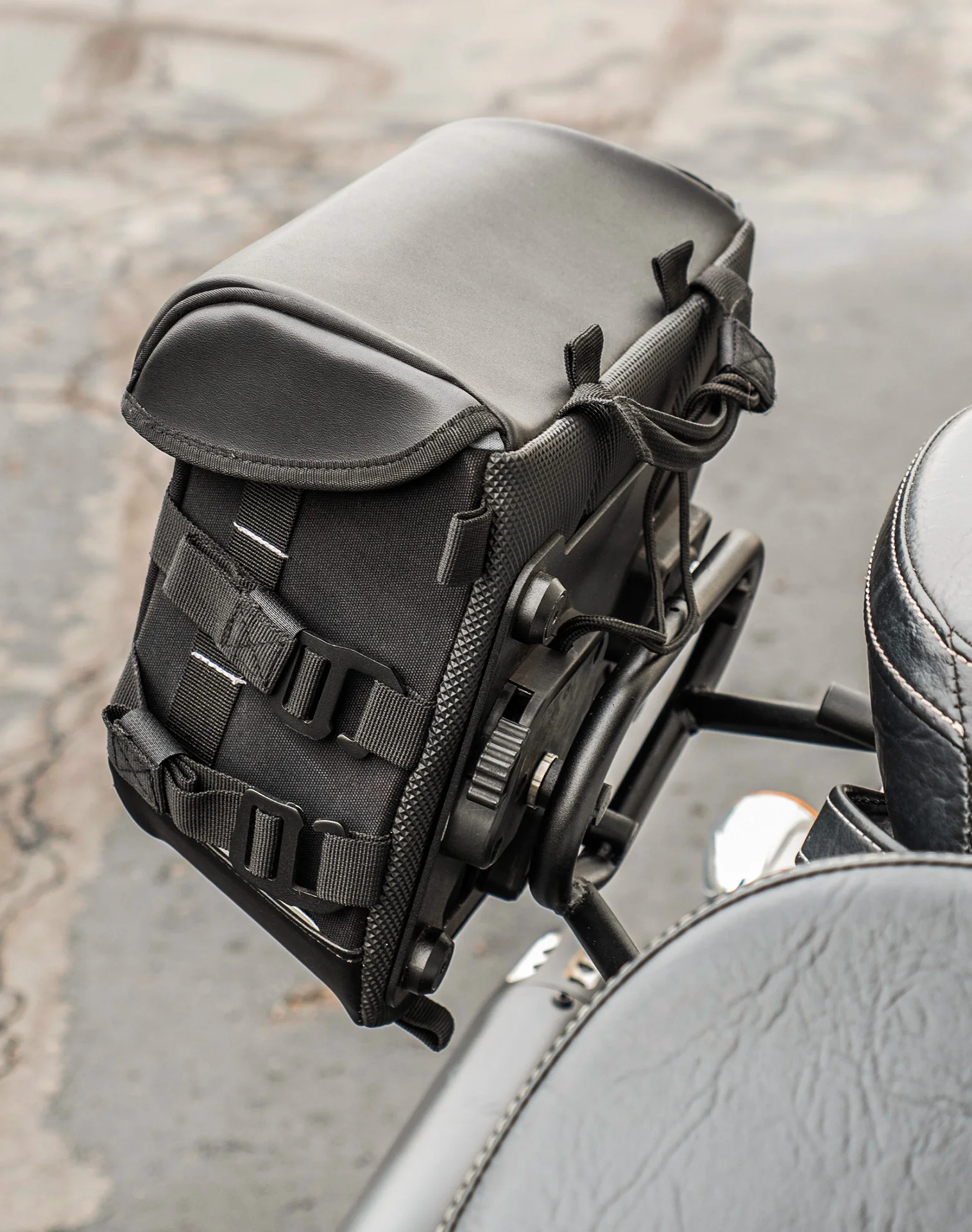 10L - Incognito Quick-Mount Small Indian Scout Classic 2025+ Solo Saddlebag (Right Only) - Image 5