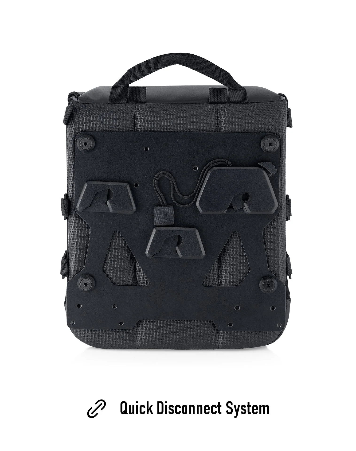 15L - Incognito Quick Mount Medium Solo Motorcycle Saddlebag (Left Only) for Harley Sportster 1200 Low XL1200L - Image 9