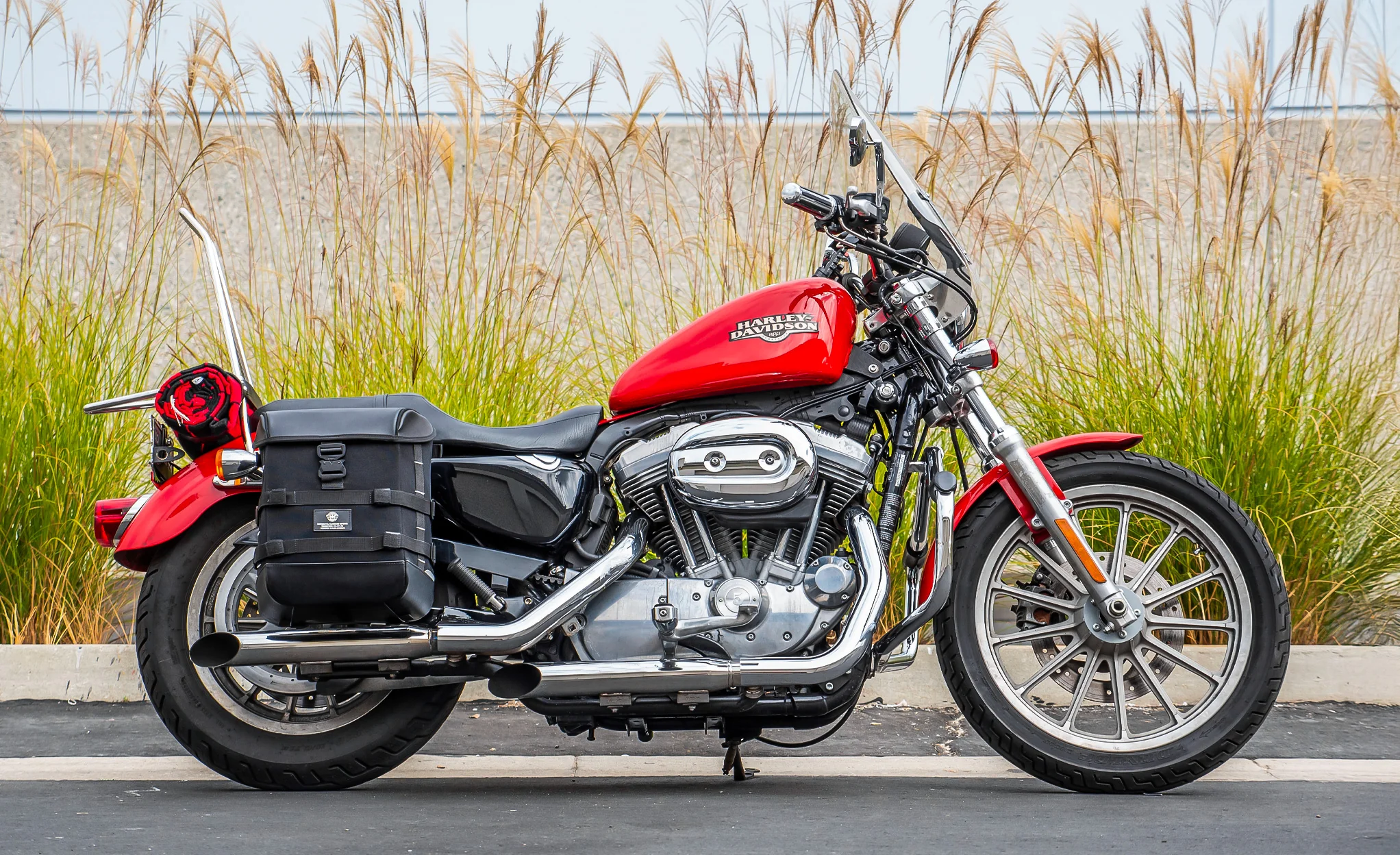 15L - Incognito Quick Mount Medium Solo Saddlebag (Right Only) for Harley Sportster 883 Low XL883L - Image 2