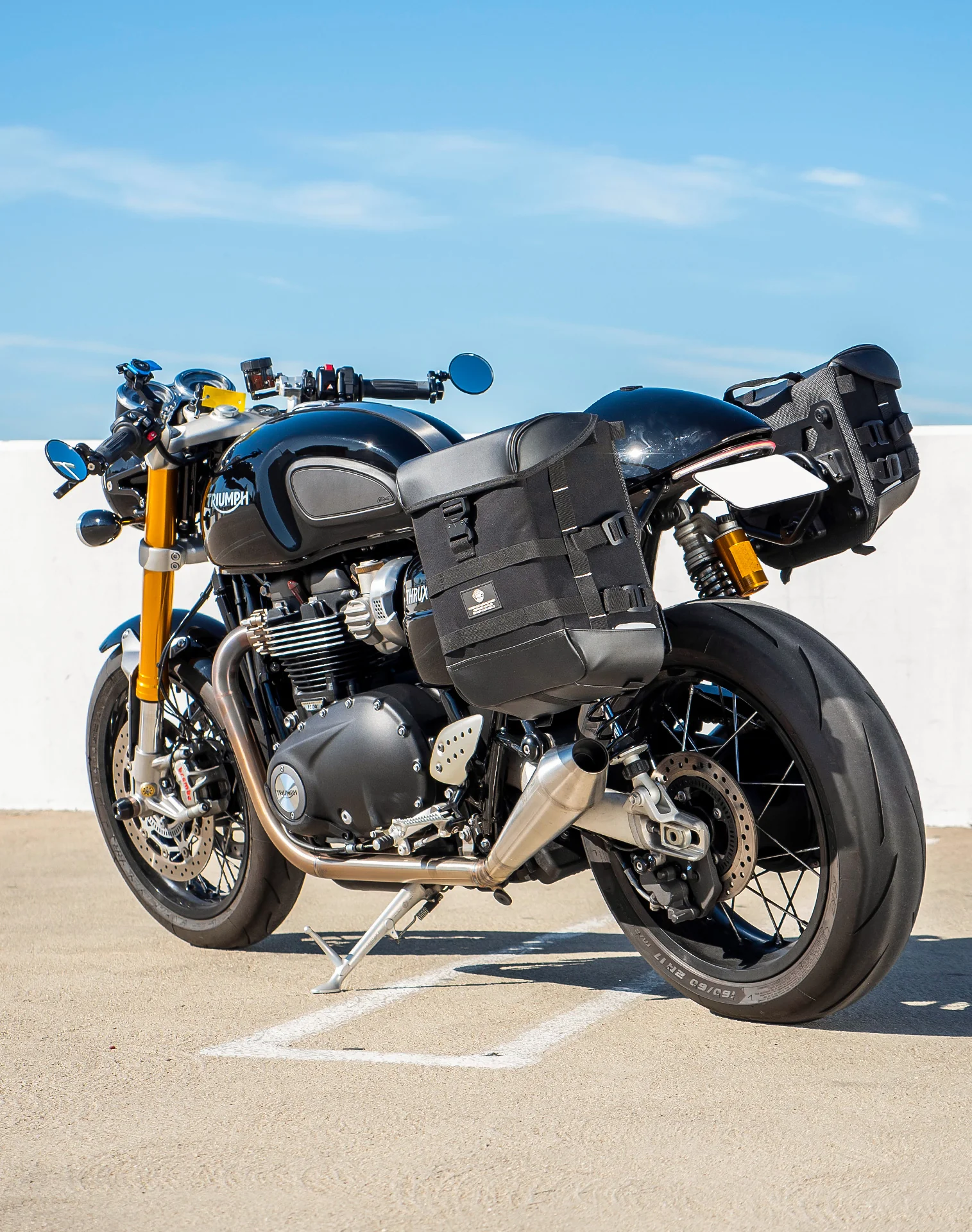 15L - Incognito Quick Mount Medium Triumph Thruxton RS Hard Solo Saddlebag (Left Only) - Image 3