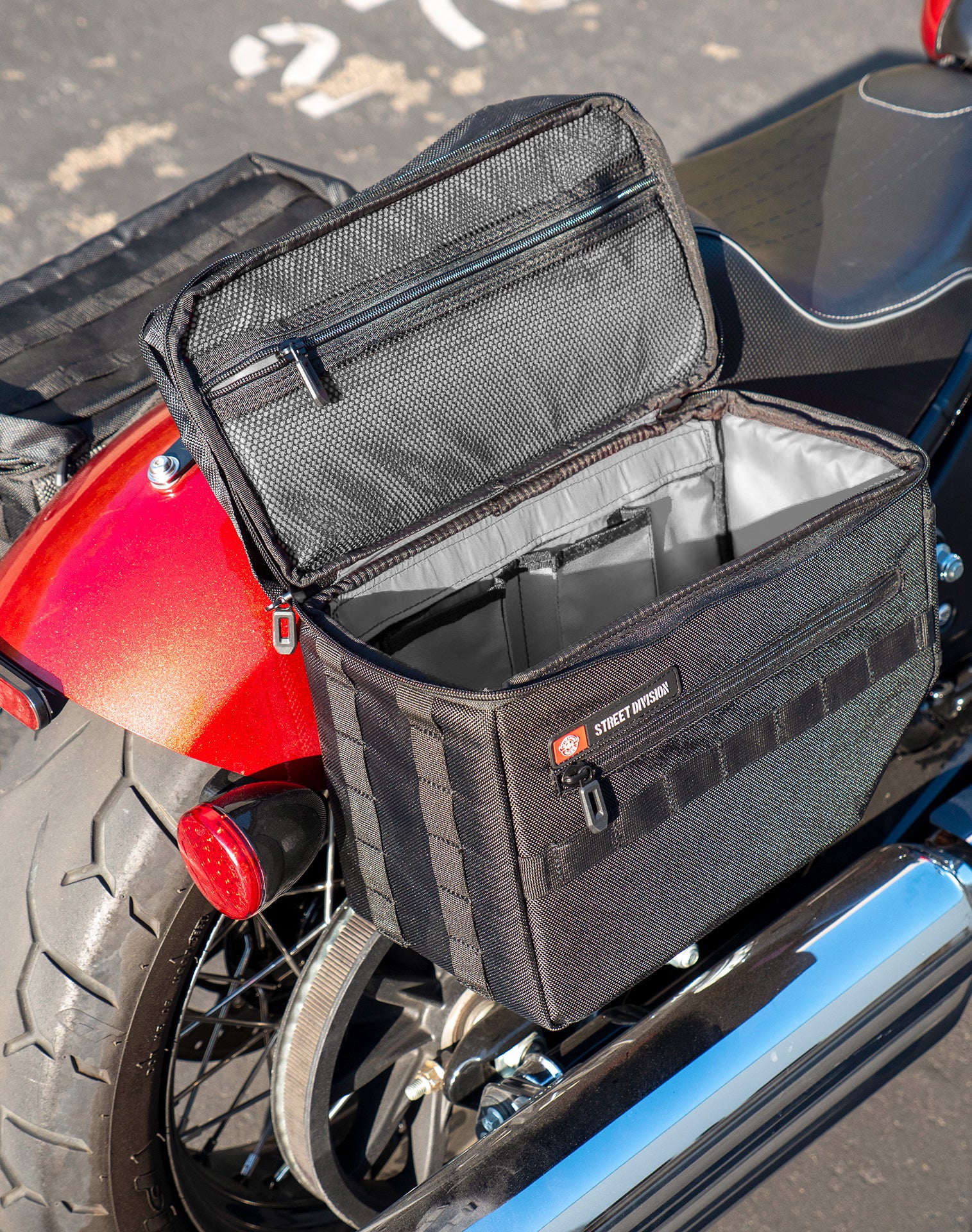 18L - Patriot Medium Indian Chief Throw Over Saddlebags - Image 6