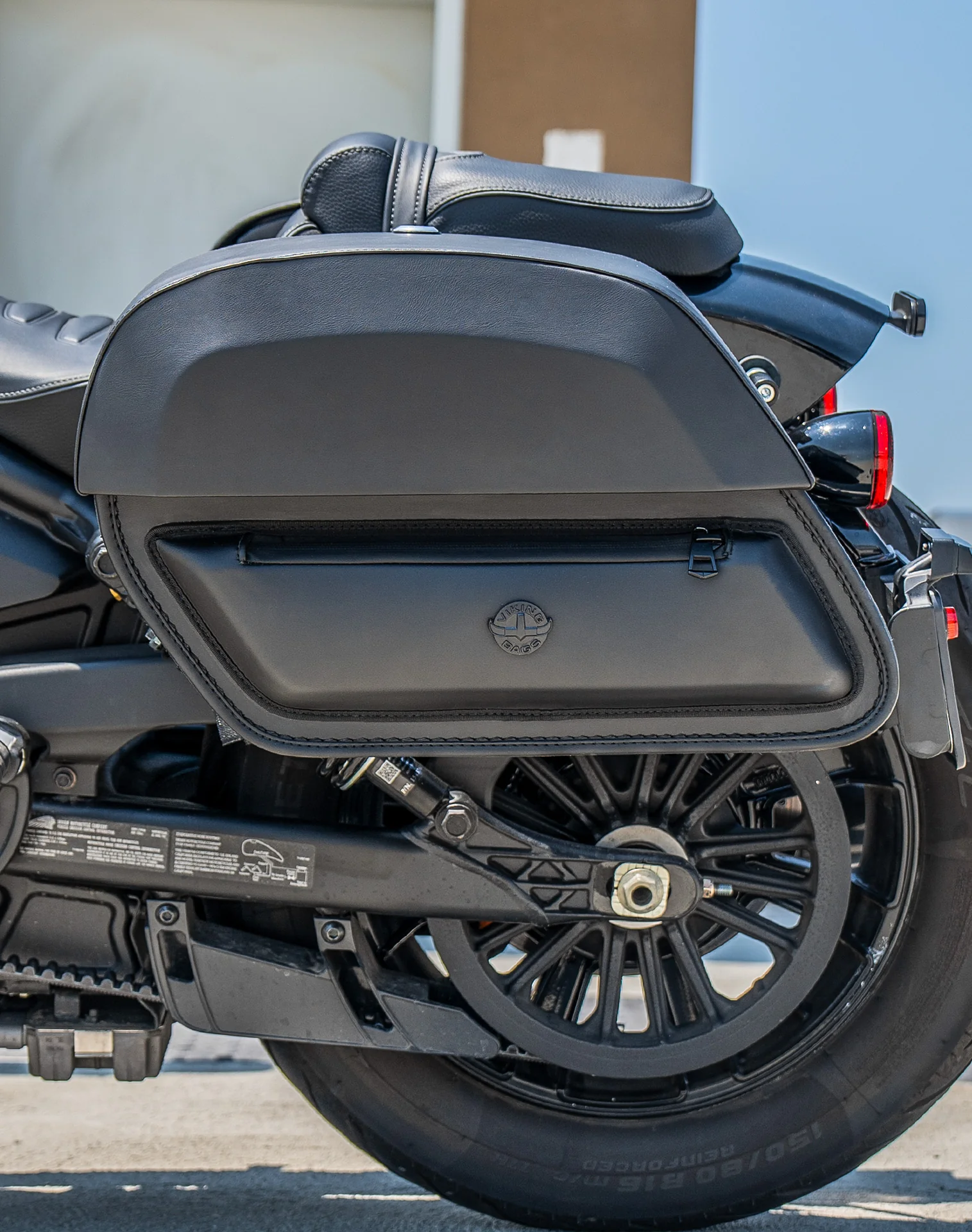 28L - Pantheon Quick-Mount Medium 2025+ Indian Sport Scout Motorcycle Saddlebags - Image 4