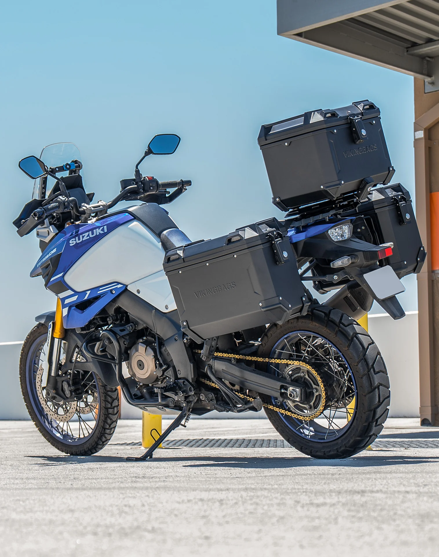 38L - Apex XL Suzuki V-Strom 1050 Aluminum Top Case Black - Image 3