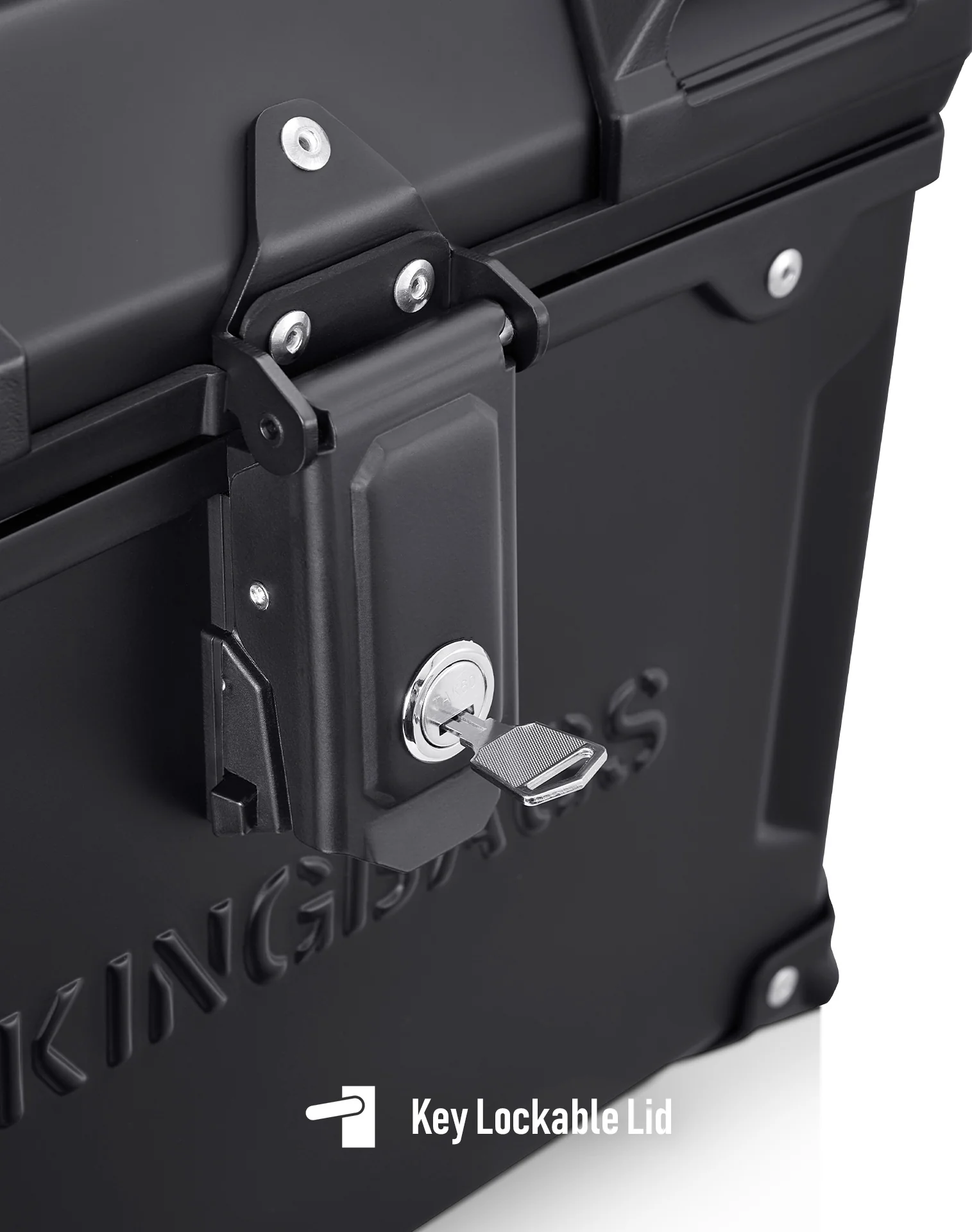 38L - Apex XL Kawasaki Versys 1000 Aluminum Top Case Black - Image 7