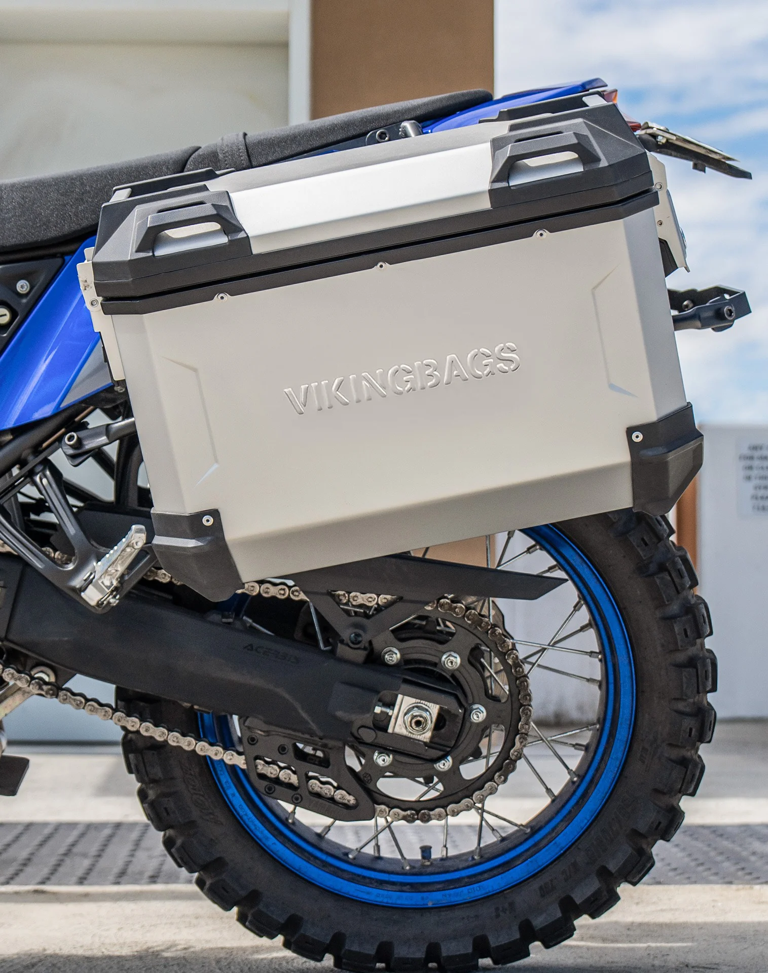 45L - Apex XL Yamaha Tenere 700 Aluminum Side Cases Silver - Image 4