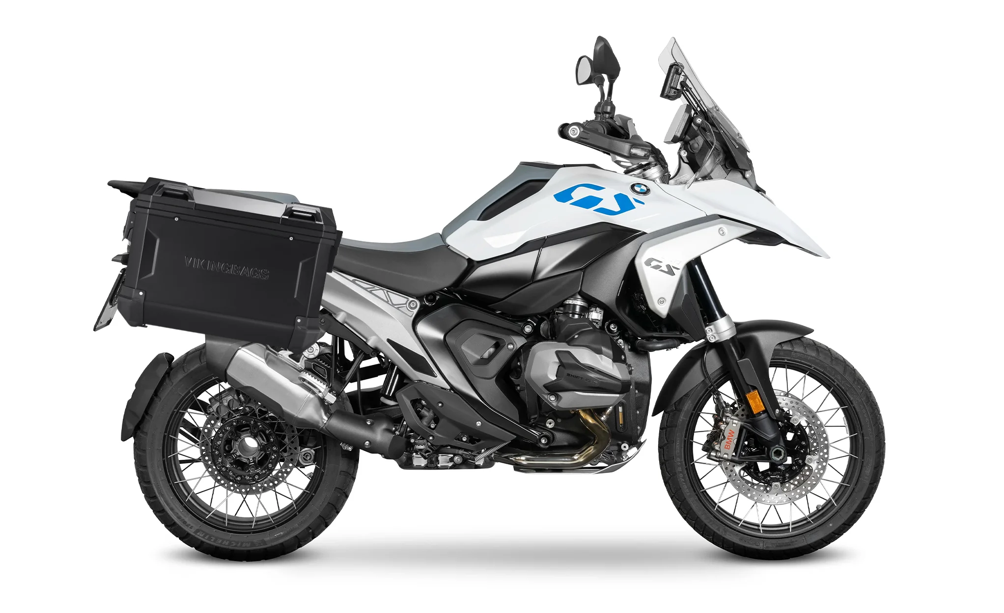 45L - Apex XL BMW R 1300 GS Aluminum Side Cases Black - Image 2