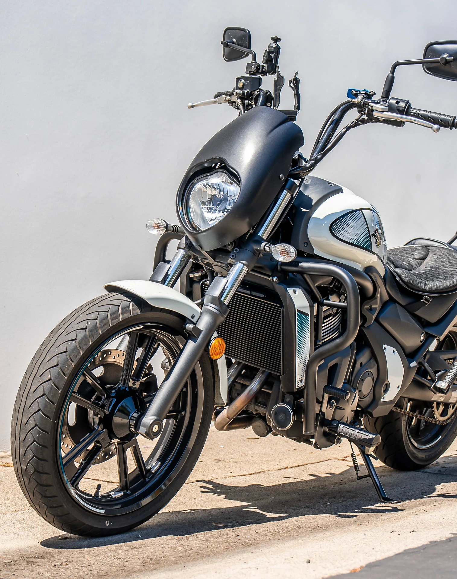Viking Battleborn Kawasaki Vulcan S VN650 Crash Bar/Engine Guard Matte Black - Image 4