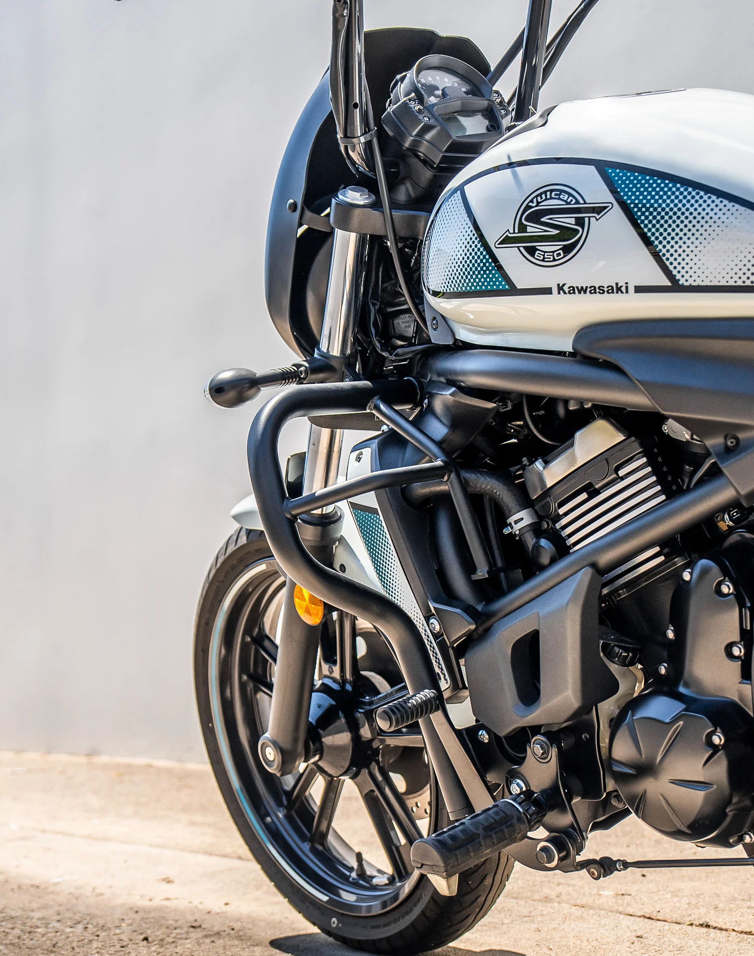 Viking Battleborn Kawasaki Vulcan S VN650 Crash Bar/Engine Guard Matte Black - Image 6