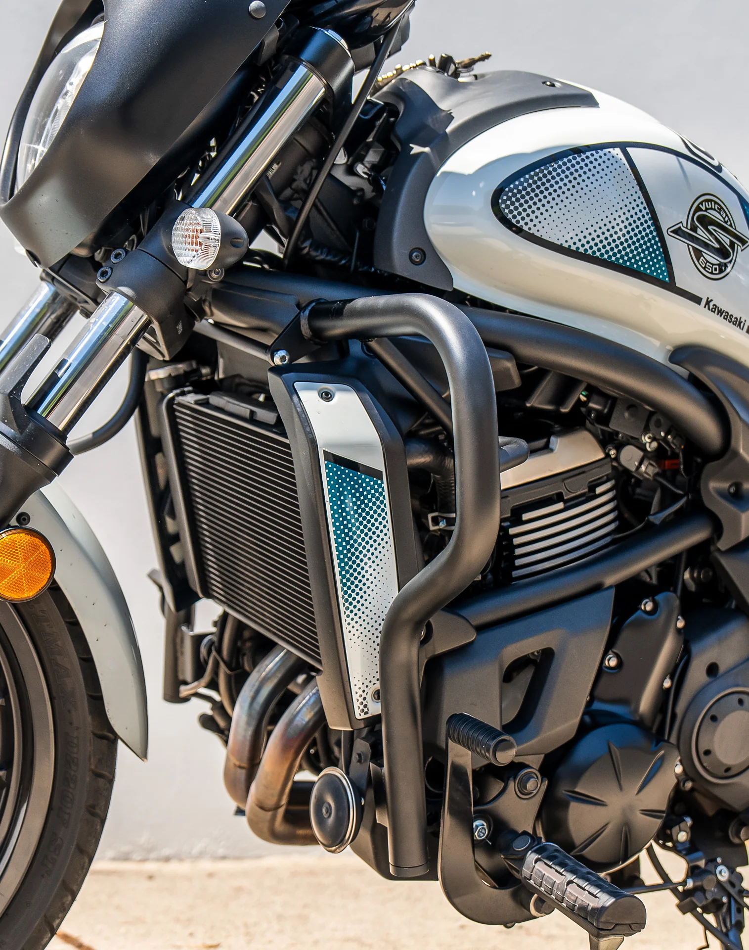 Viking Battleborn Kawasaki Vulcan S VN650 Crash Bar/Engine Guard Matte Black - Image 7