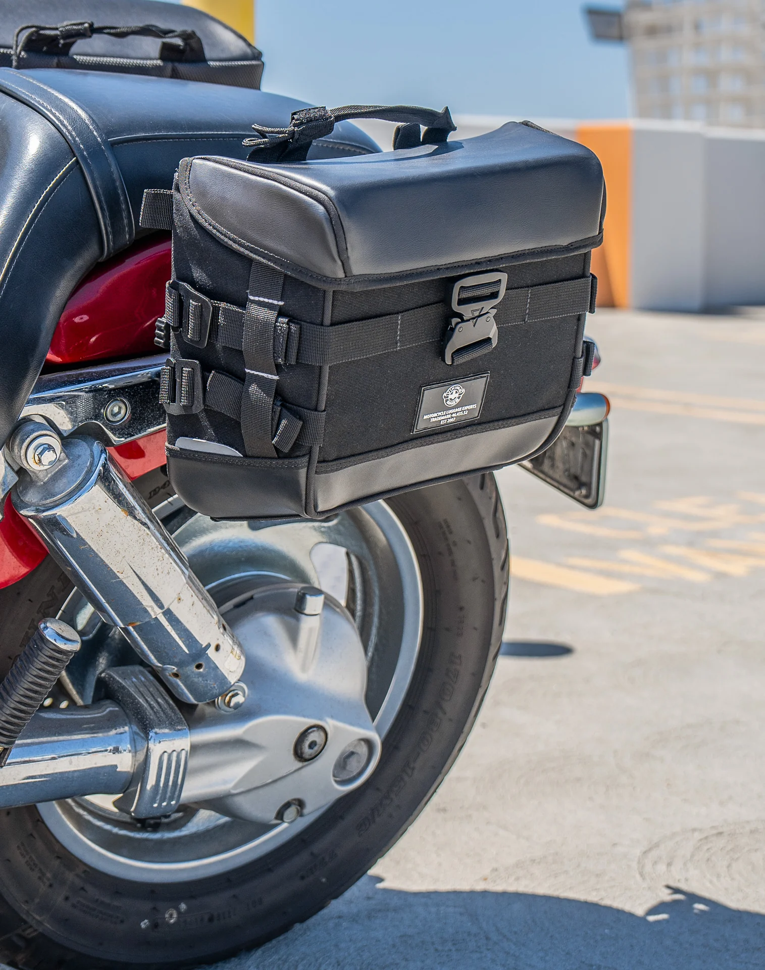10L - Incognito Quick-Mount Small Honda VTX 1300 C Solo Saddlebag (Left Only) - Image 5