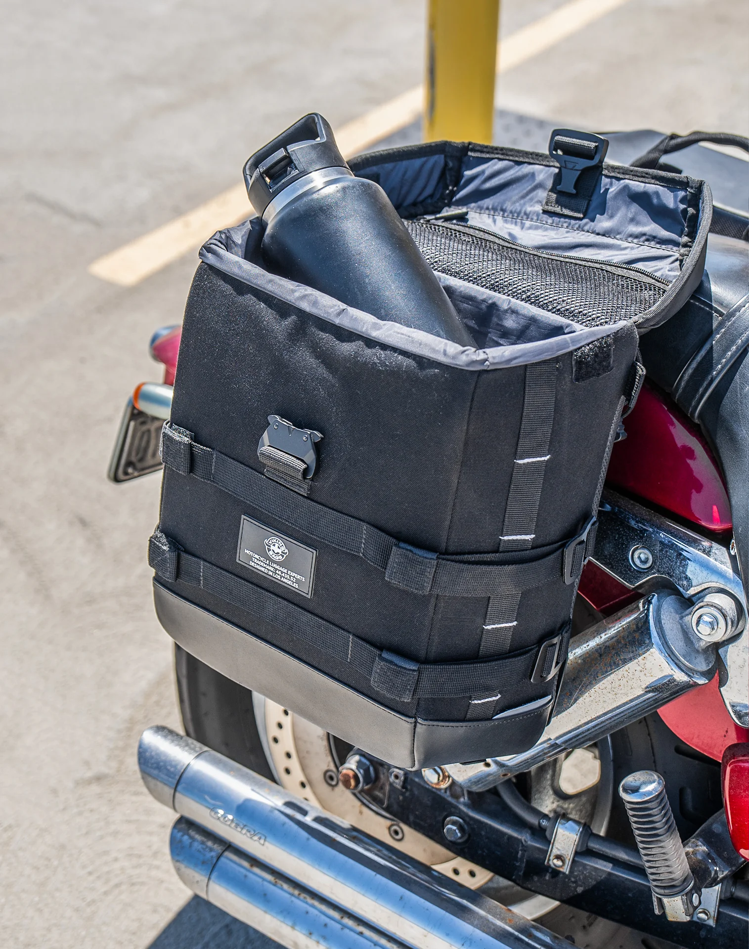 15L - Incognito Quick-Mount Medium Honda VTX 1300 C Solo Saddlebag (Right Only) - Image 6