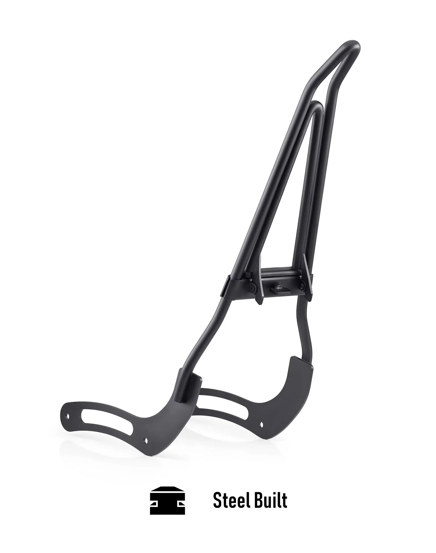 Iron Born Blade 25" Sissy Bar with Foldable Luggage Rack for Honda Rebel 500/ABS Matte Black - Image 11