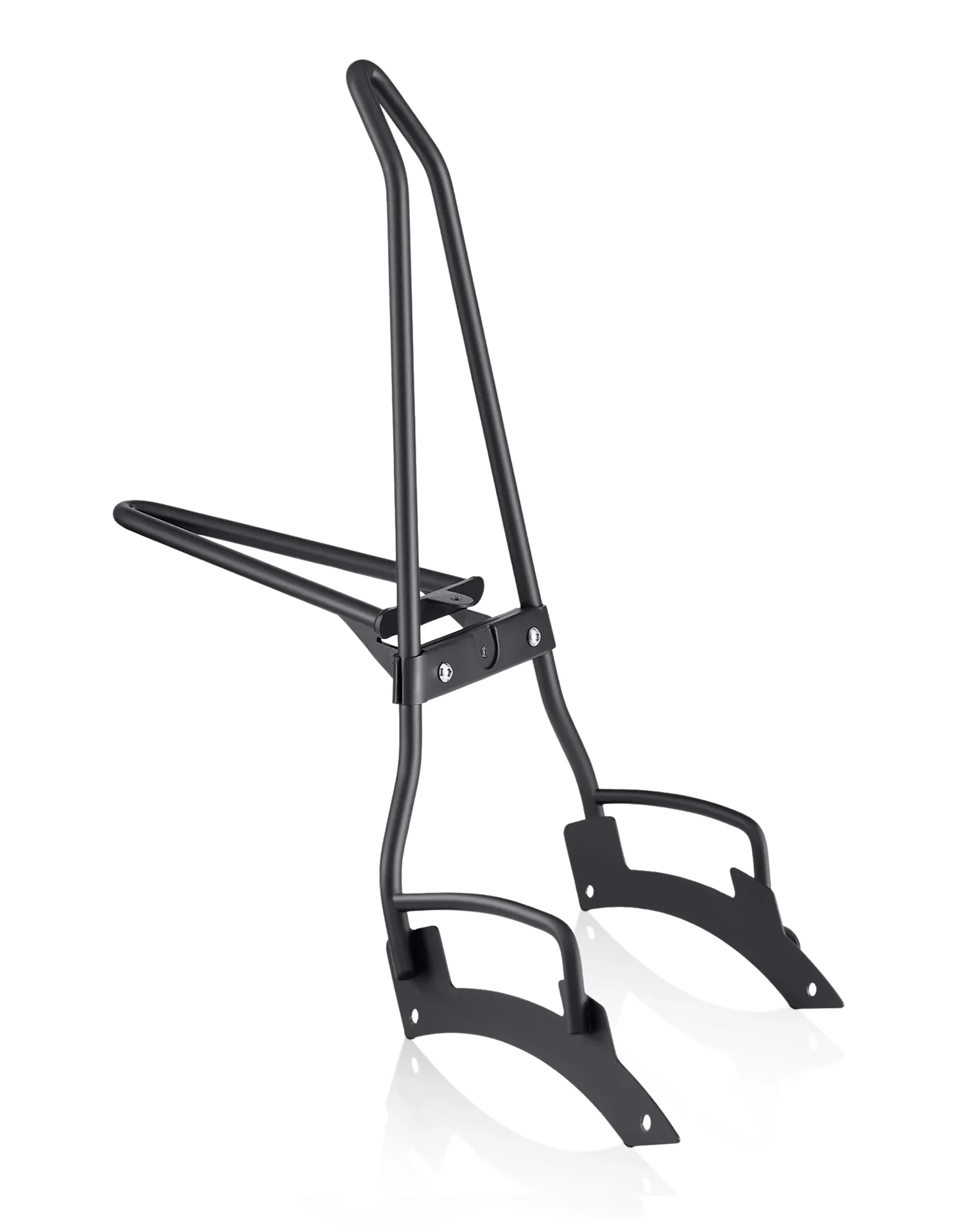 Iron Born Blade 25" Indian Scout Classic 2025+ Sissy Bar with Foldable Luggage Rack Matte Black