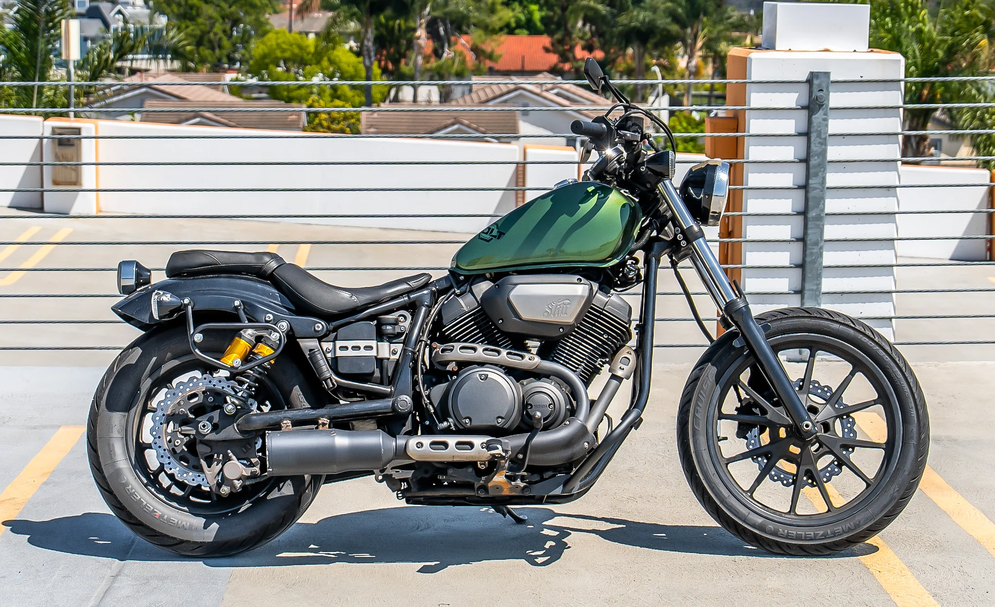 Viking Odin Yamaha Bolt Crash Bar/Engine Guard Matte Black - Image 3