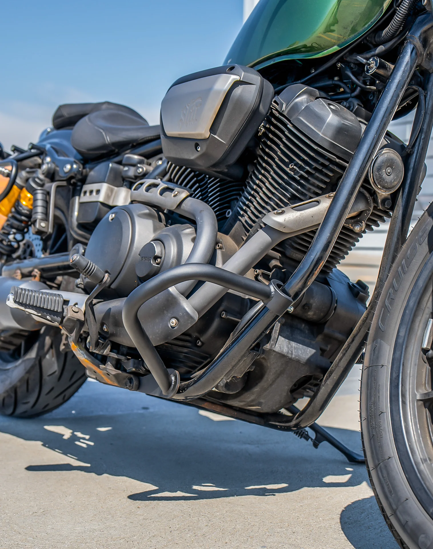 Viking Odin Yamaha Bolt Crash Bar/Engine Guard Matte Black - Image 7
