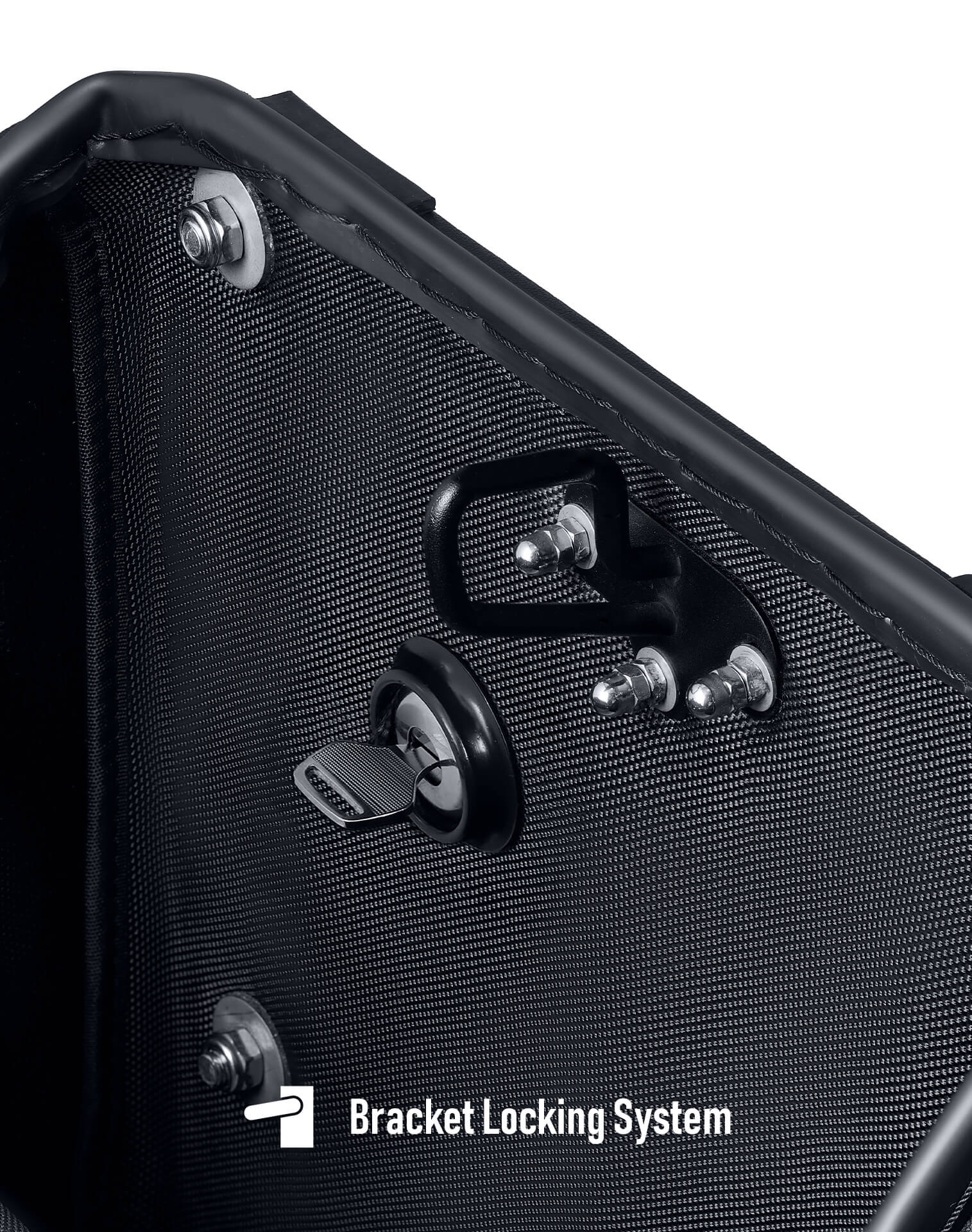 20L - Outlaw Quick-Mount Small Kawasaki Vulcan 900 Classic VN900 Matte Hard Saddlebags - Image 11