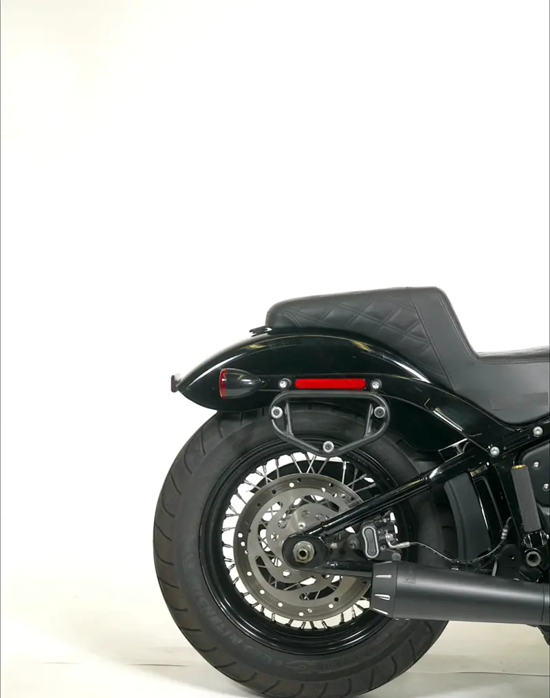 20L - Outlaw Quick-Mount Small BMW R18 Leather Wrapped Hard Saddlebags - Image 10