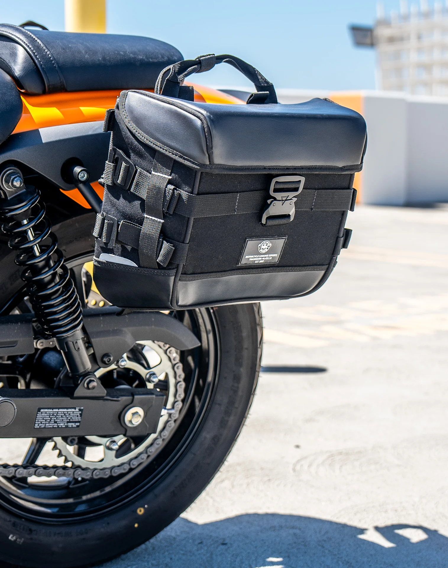 10L - Incognito Quick Mount Small Kawasaki Eliminator 450 Solo Saddlebag (Left Only) - Image 5