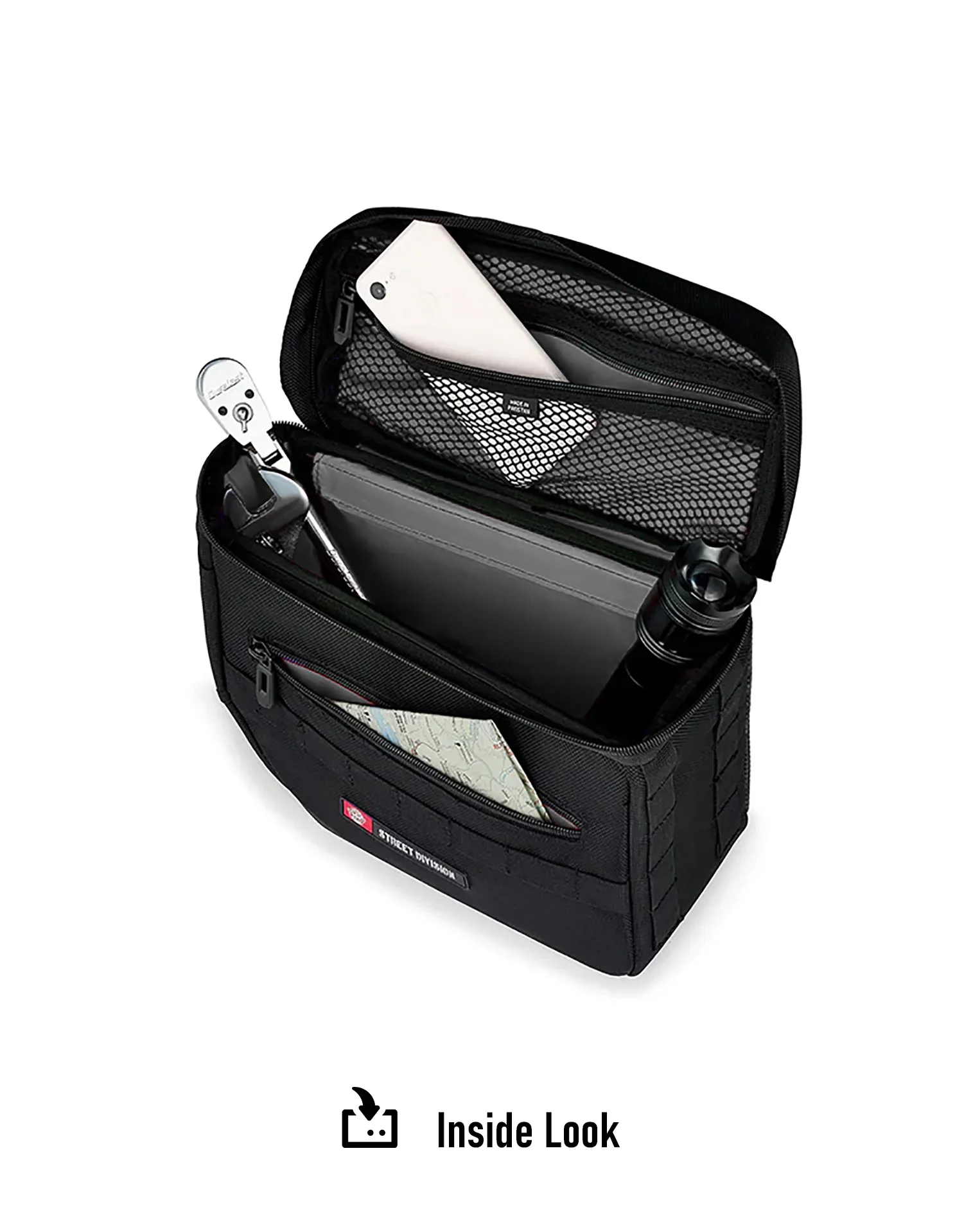 10L - Patriot Small Victory Octane Motorcycle Throw Over Saddlebags - Image 6