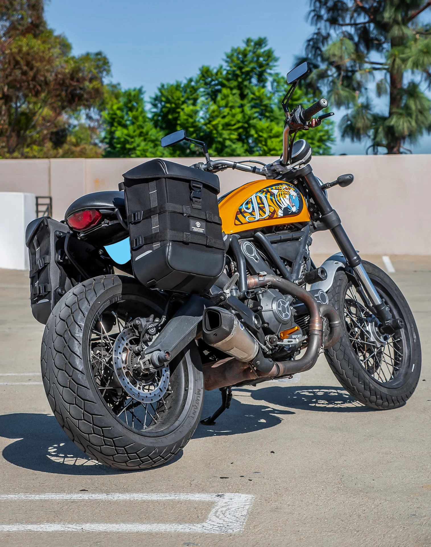 15L - Incognito Quick Mount Medium Ducati Scrambler (2014-17) Solo Saddlebag (Right Only) - Image 3