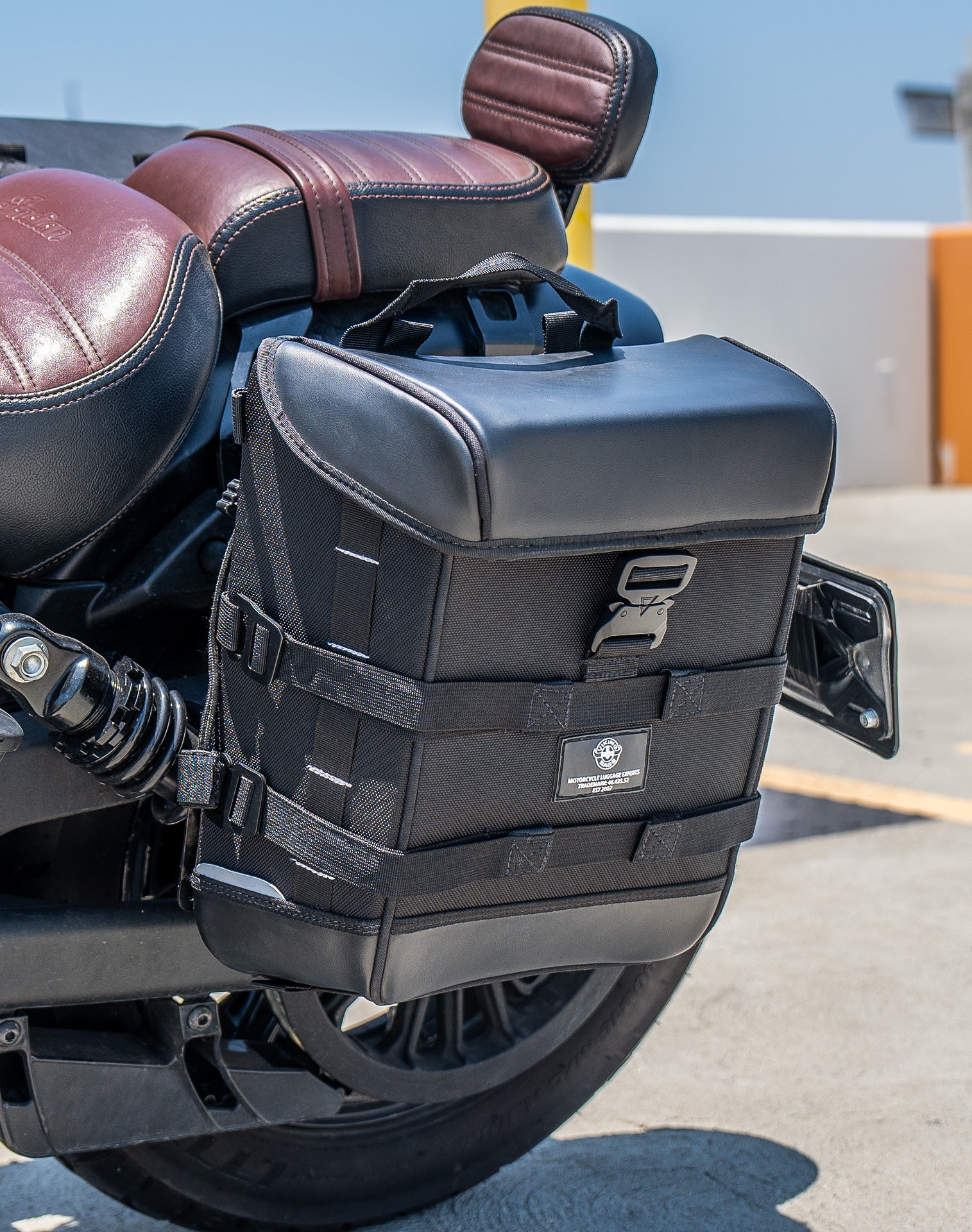 15L - Incognito Quick Mount Medium Indian Scout Rogue Sixty Solo Saddlebag (Left Only) - Image 5