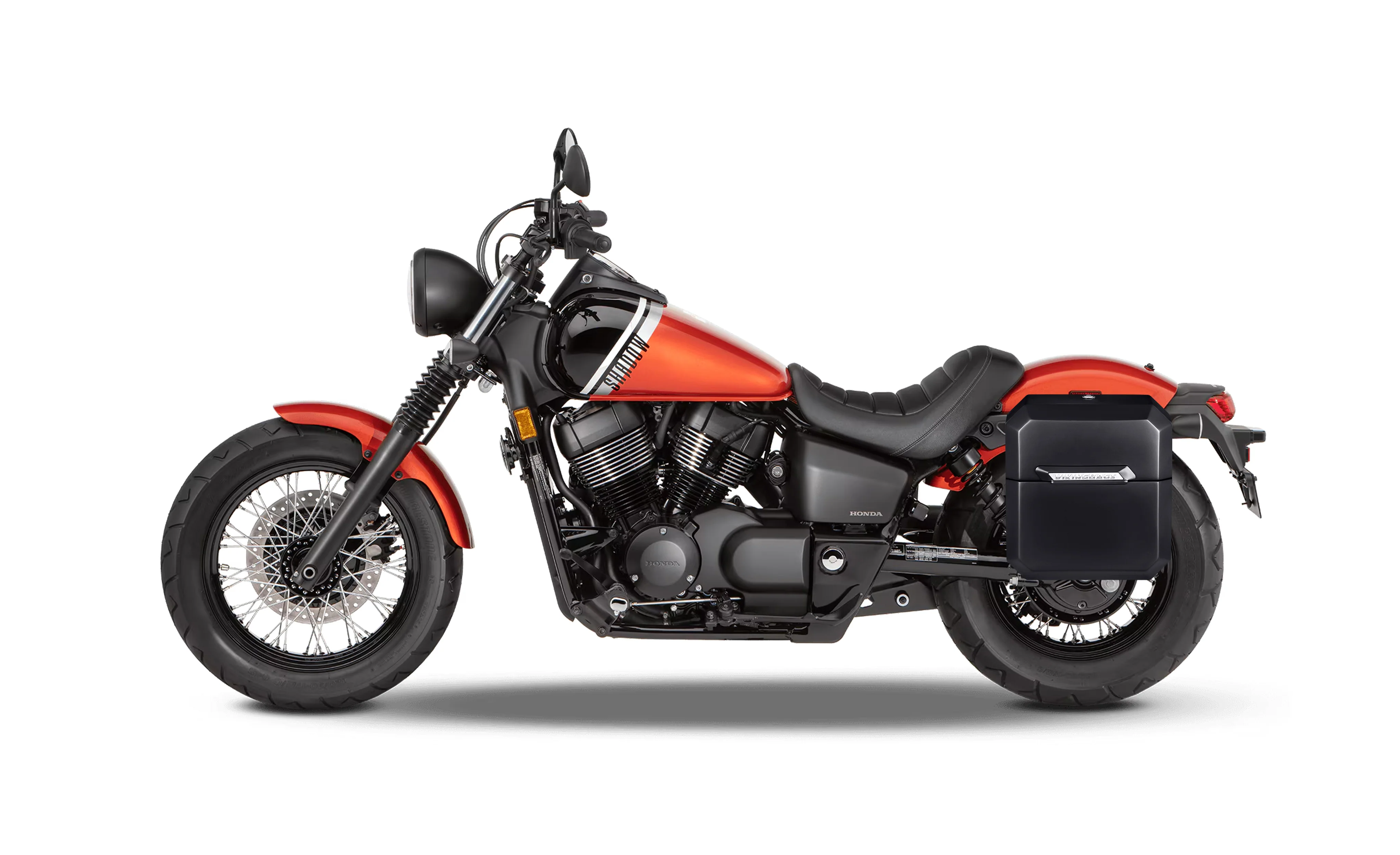 15L - Outlaw Quick Mount Medium 2024+ Honda Shadow Phantom 750 Painted Hard Solo Saddlebag (Left Only) - Image 2