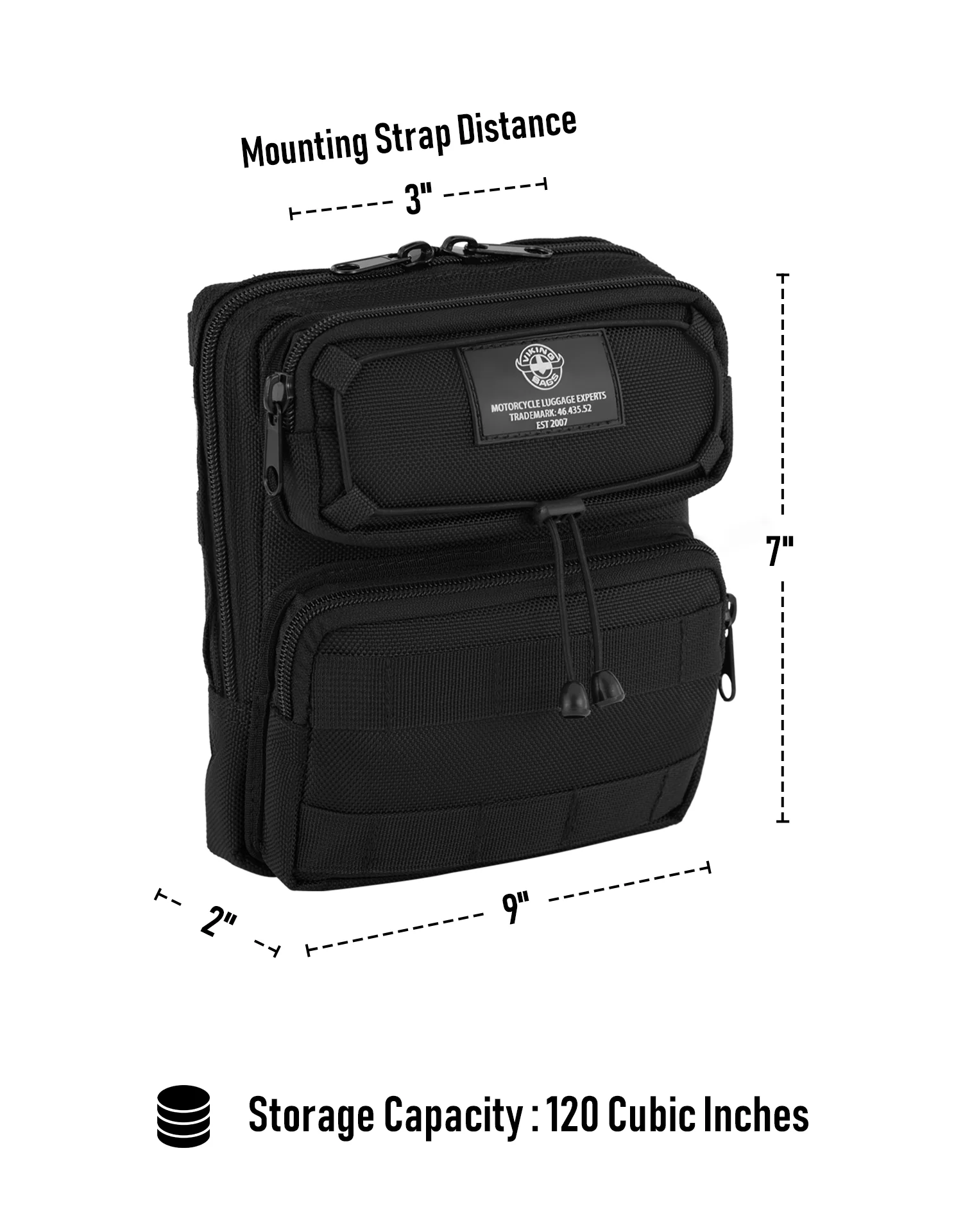 2L - Renegade Triumph Motorcycle Tool Bag - Image 4