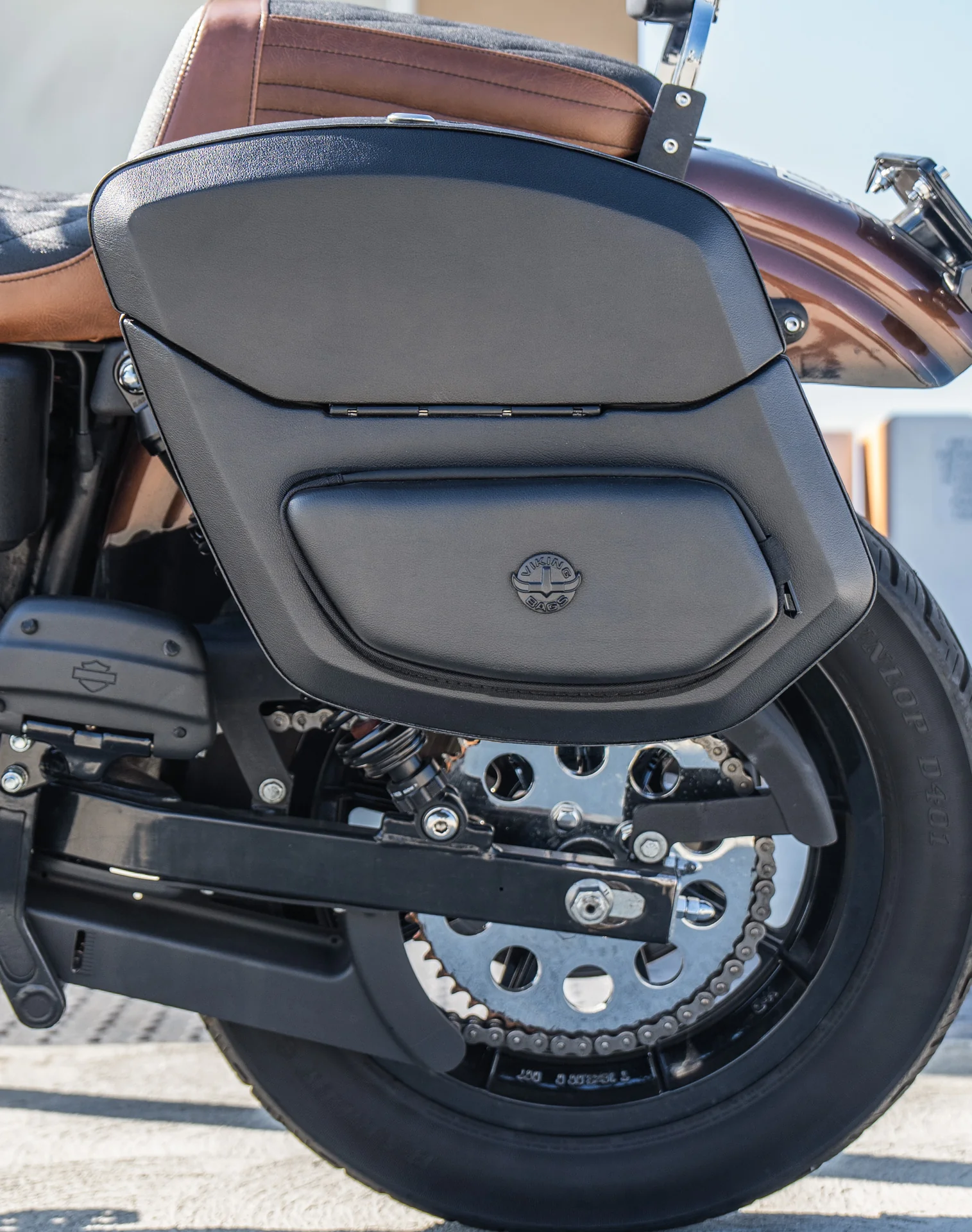 12L - Ironclad Quick Mount Medium Harley Dyna Super Glide FXD Hard Solo Saddlebag (Left Only) - Image 4