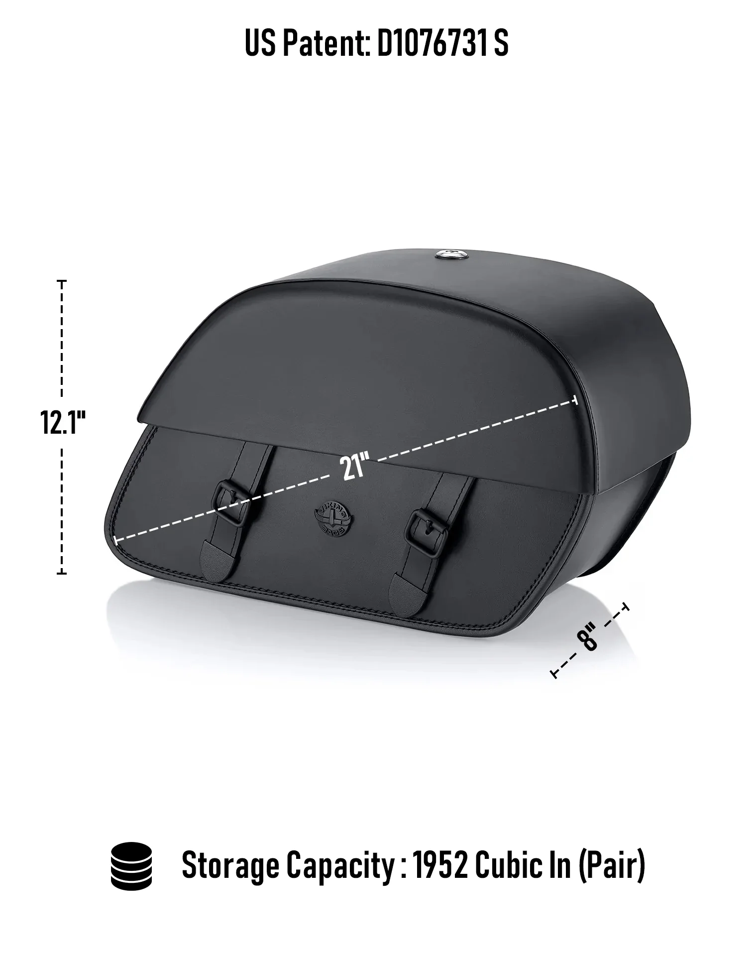 32L - Baelor Large Hard Mount Shock Cutout Honda Rebel 250 CMX250C Saddlebags - Image 3