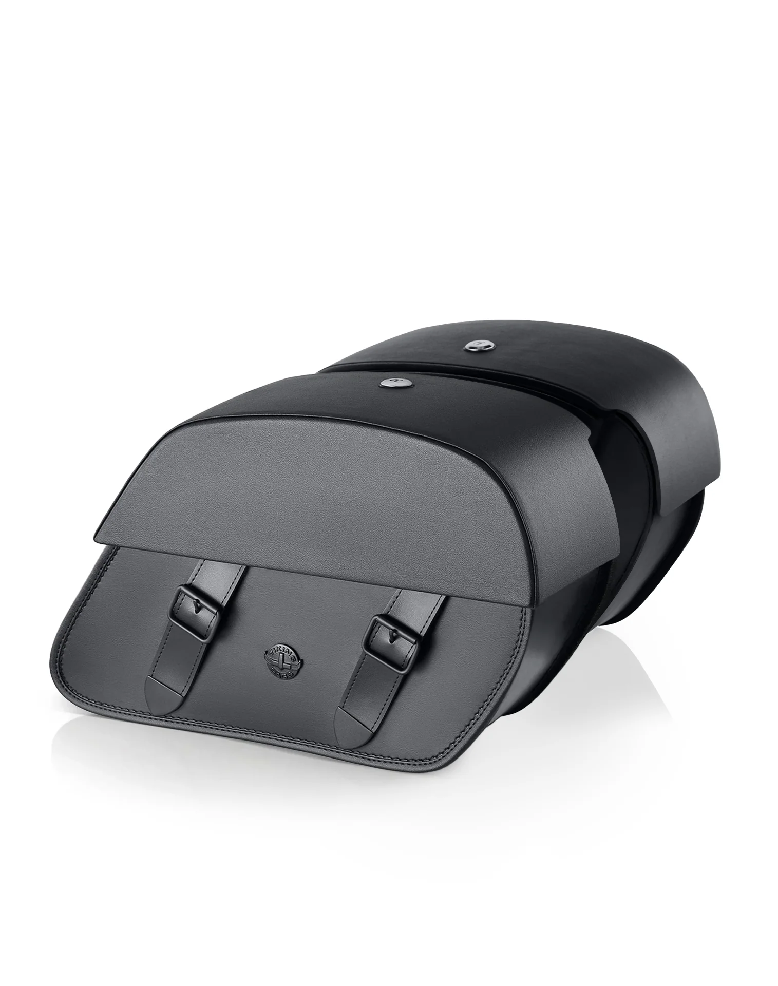 32L - Baelor Large Hard Mount Shock Cutout Saddlebags for Harley Sportster 883 Custom XL883C/XLH883C