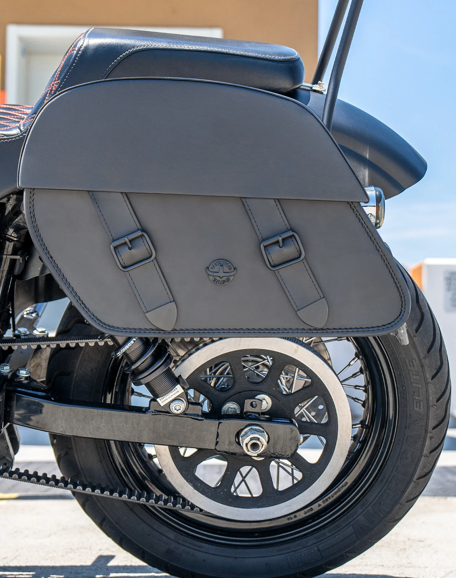 28L - Baelor Medium Quick Mount Motorcycle Saddlebags For Harley Davidson Dyna Street Bob FXDB/I - Image 4