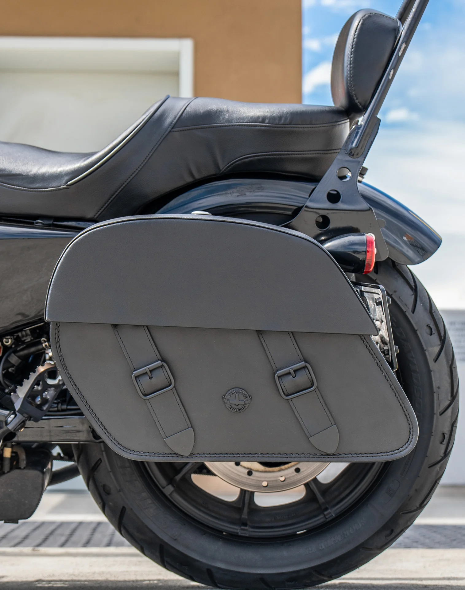 28L - Baelor Medium Quick Mount Motorcycle Saddlebags For Harley Sportster 1200 Iron XL1200NS - Image 4