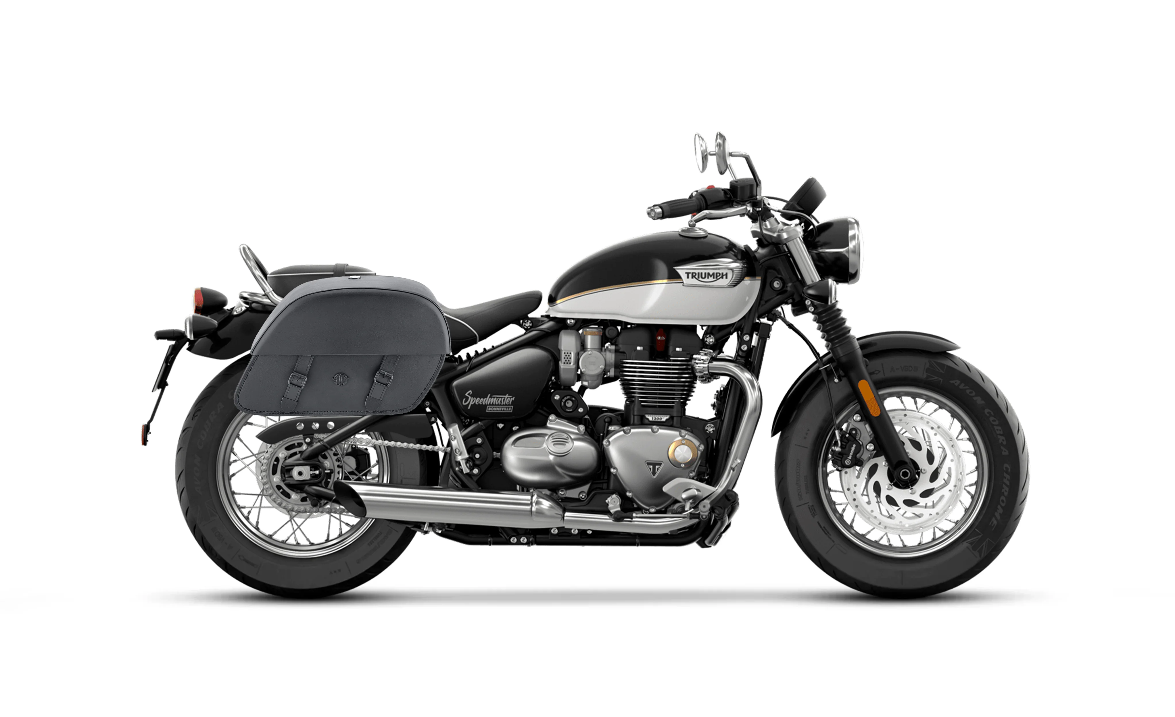 28L - Baelor Medium Quick Mount Triumph Bonneville Speedmaster 2018+ Motorcycle Saddlebags - Image 2