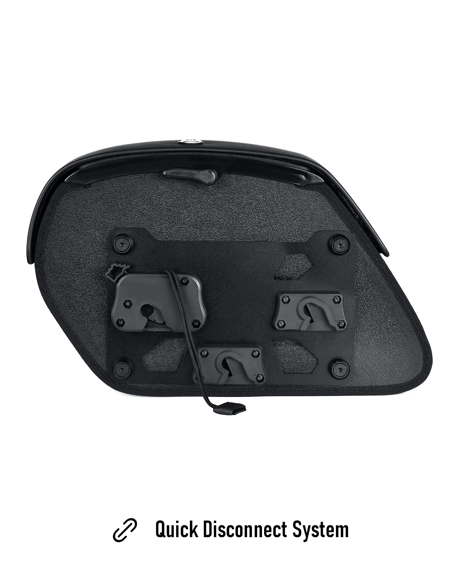 28L - Panzer Medium Quick Mount Indian Chief Dark Horse Motorcycle Saddlebags - Image 11