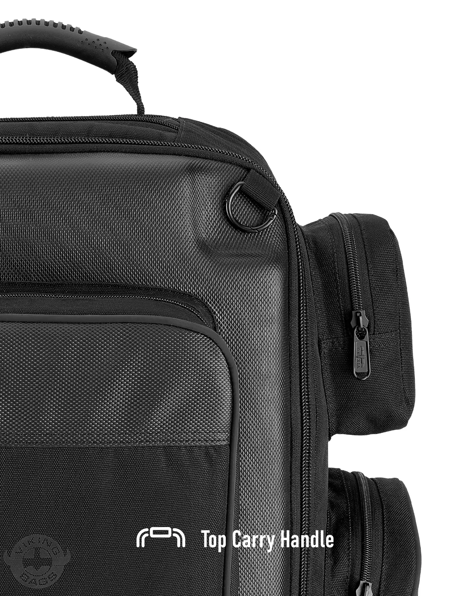 30L - Voyage Large Royal Enfield Motorcycle Sissy Bar Backpack - Image 14