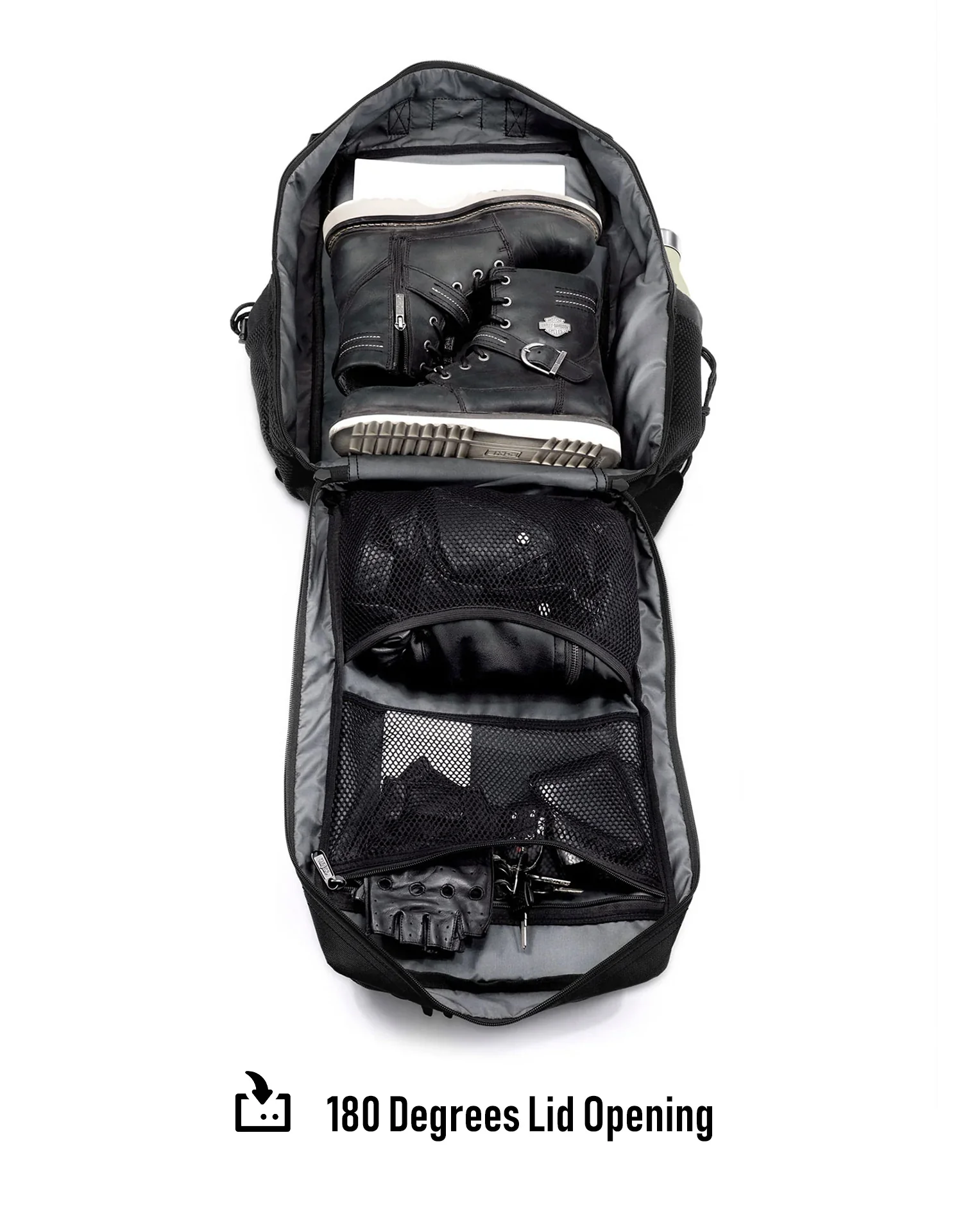 30L - Tactical Large Motorcycle Tail Bag for Harley Davidson - Image 11