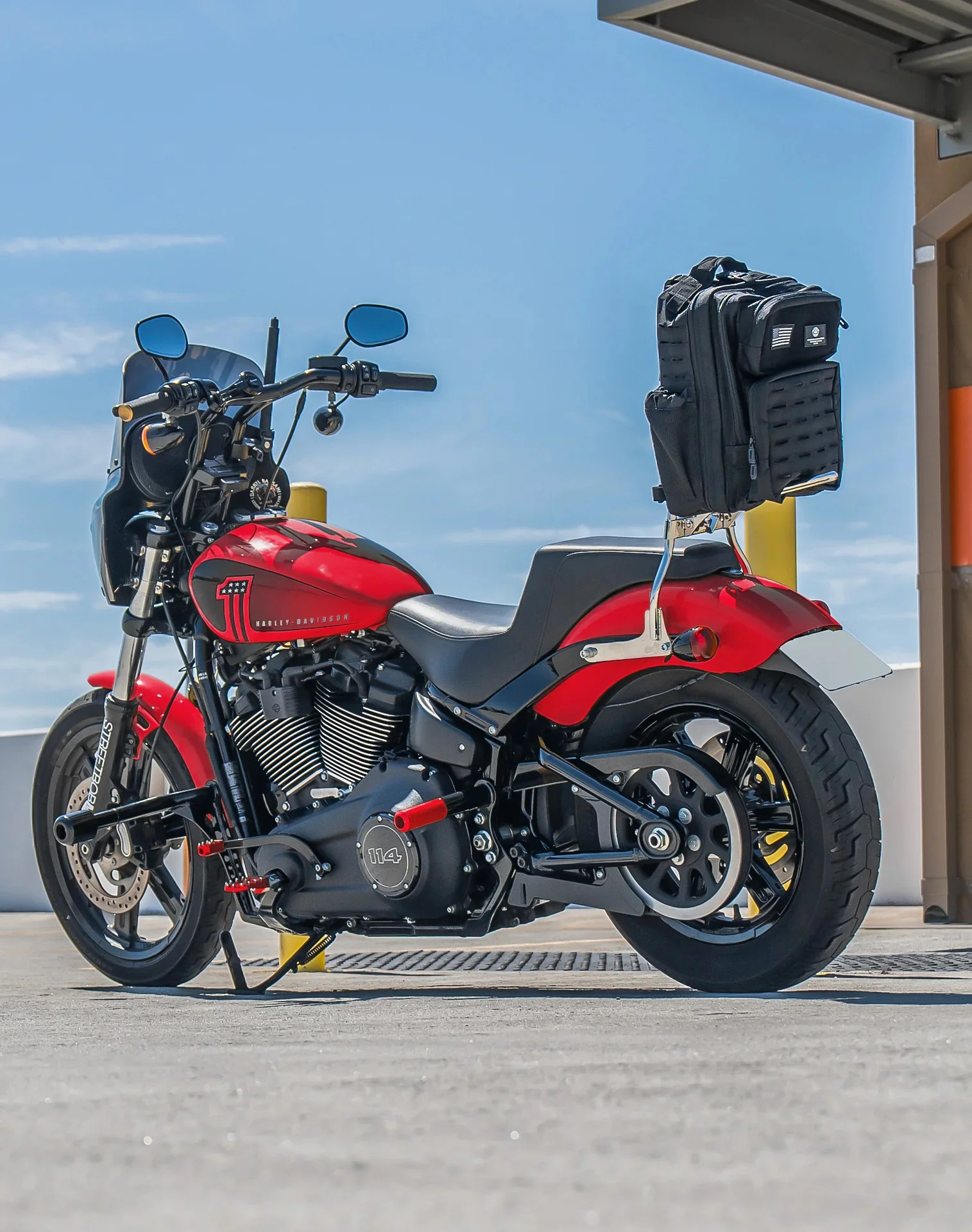 30L - Tactical Large Motorcycle Tail Bag - Image 3