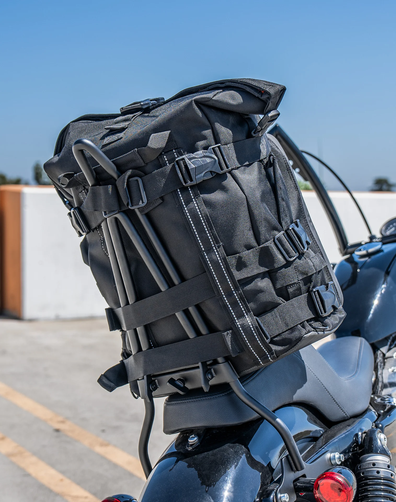 32L - Renegade XL Royal Enfield Motorcycle Tail Bag - Image 5