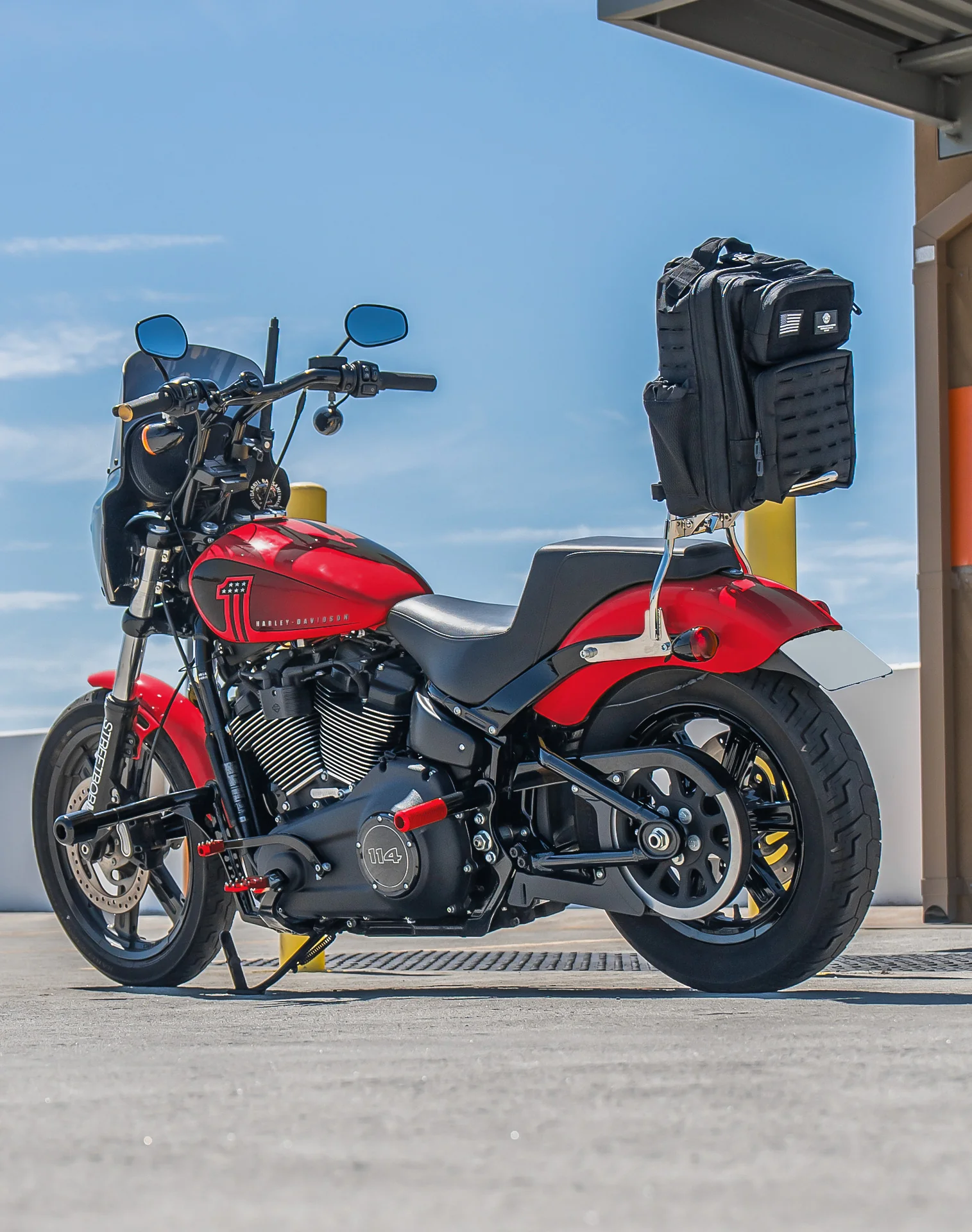 45L - Tactical XL Ducati Motorcycle Tail Bag - Image 3
