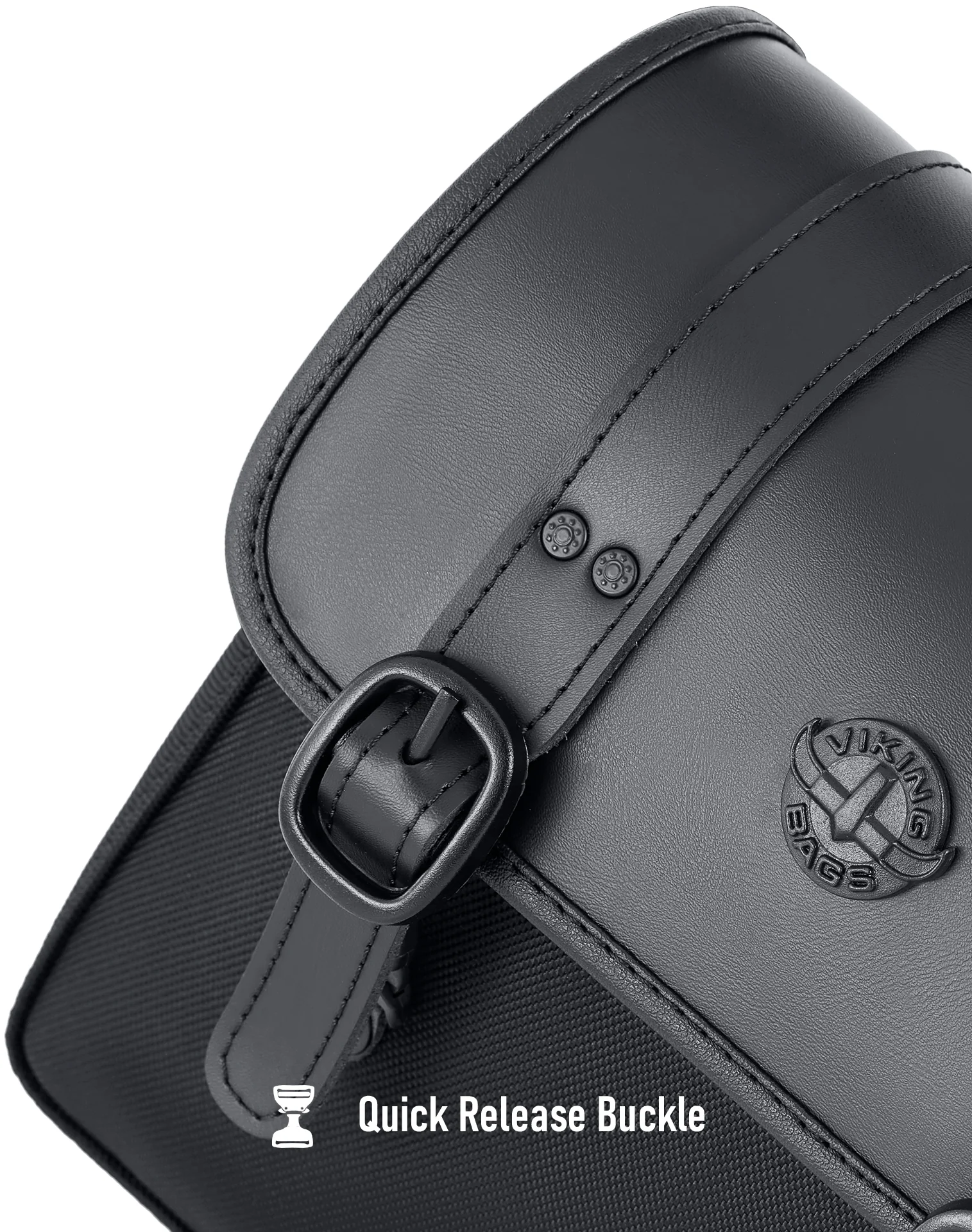 8L - Pony Indian Super Chief Limited Leather Motorcycle Saddlebags - Image 8