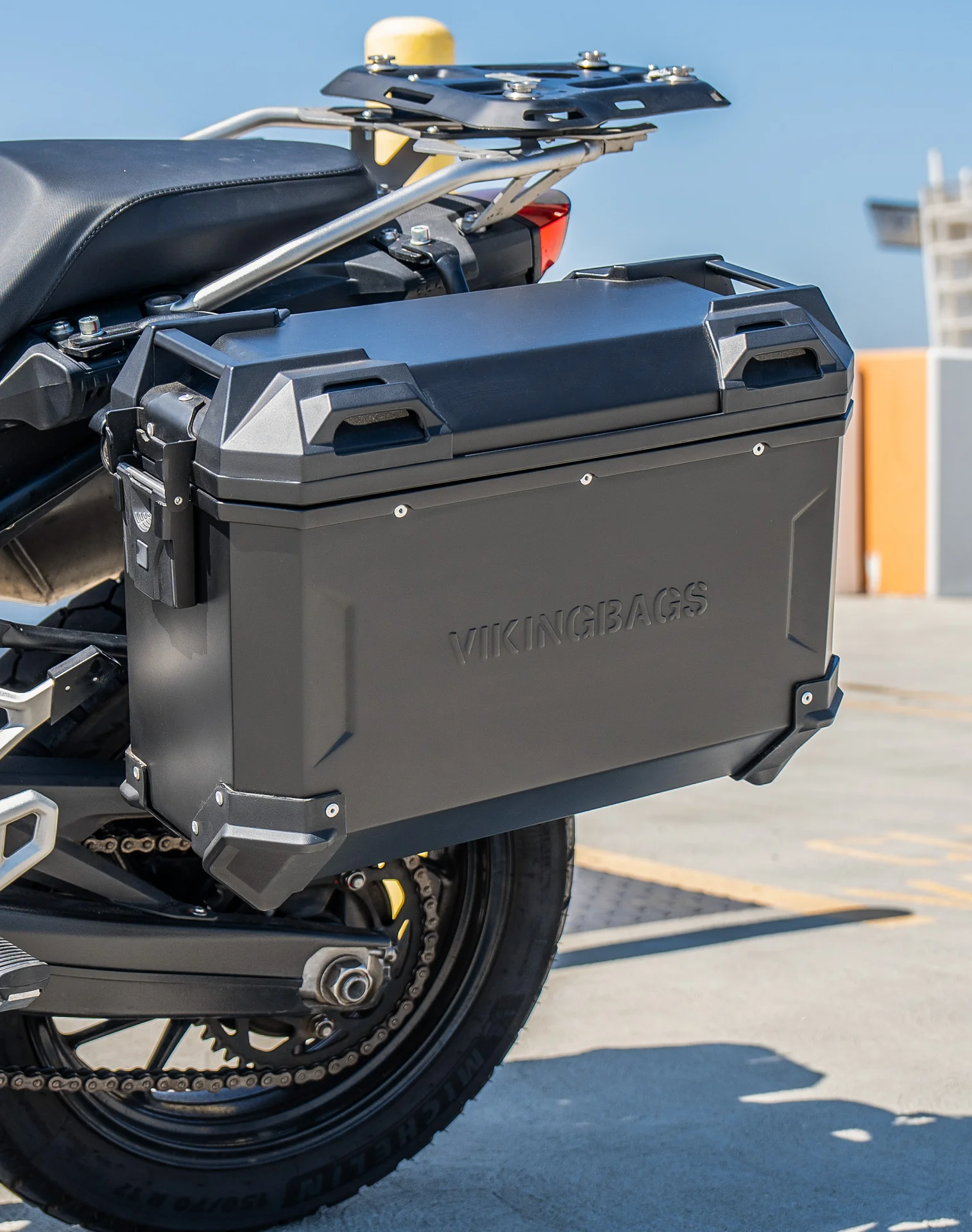 45L - Apex XL BMW F 750 GS Aluminum Side Cases Black - Image 5