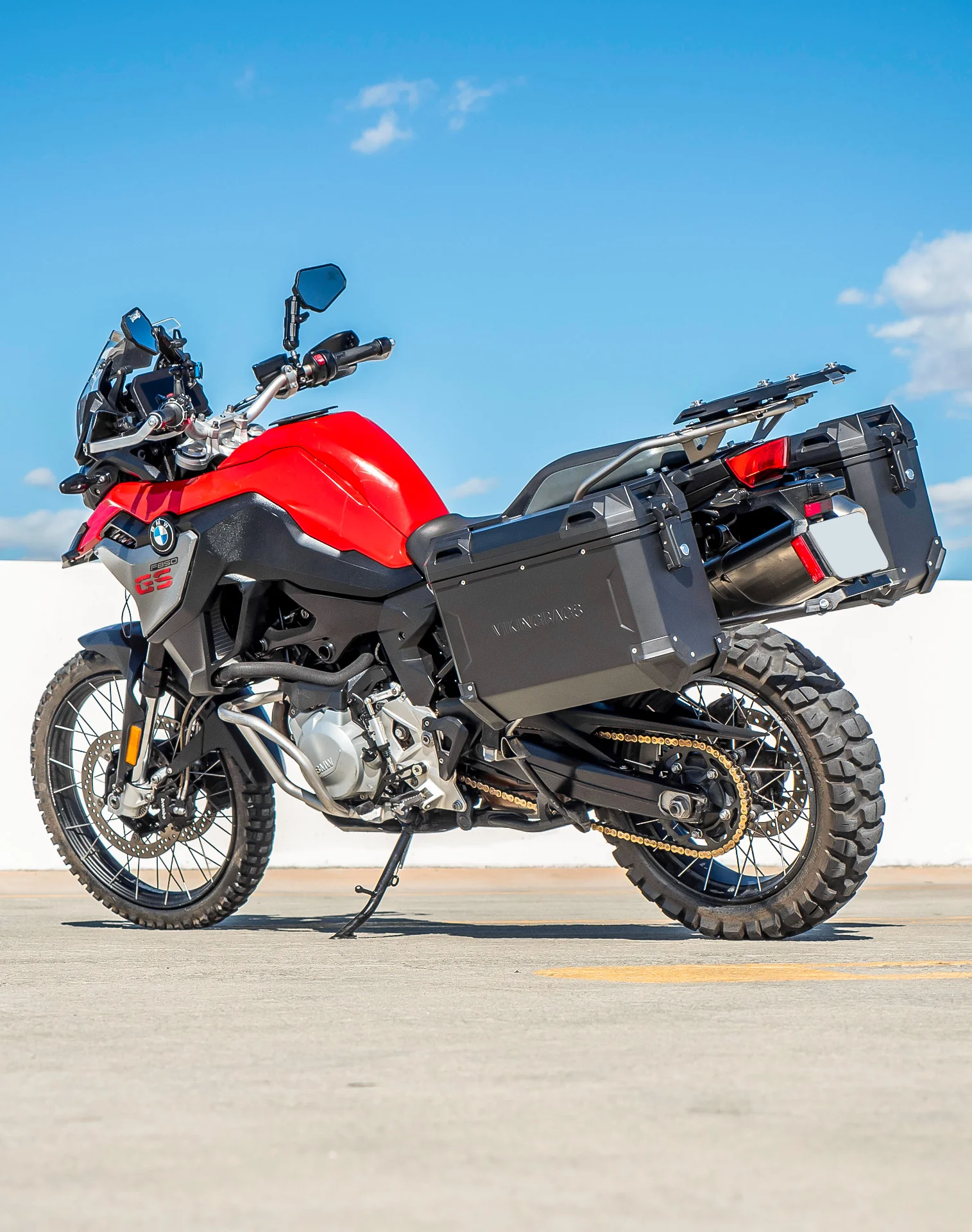 45L - Apex XL BMW F 850 GS Aluminum Side Cases Black - Image 3