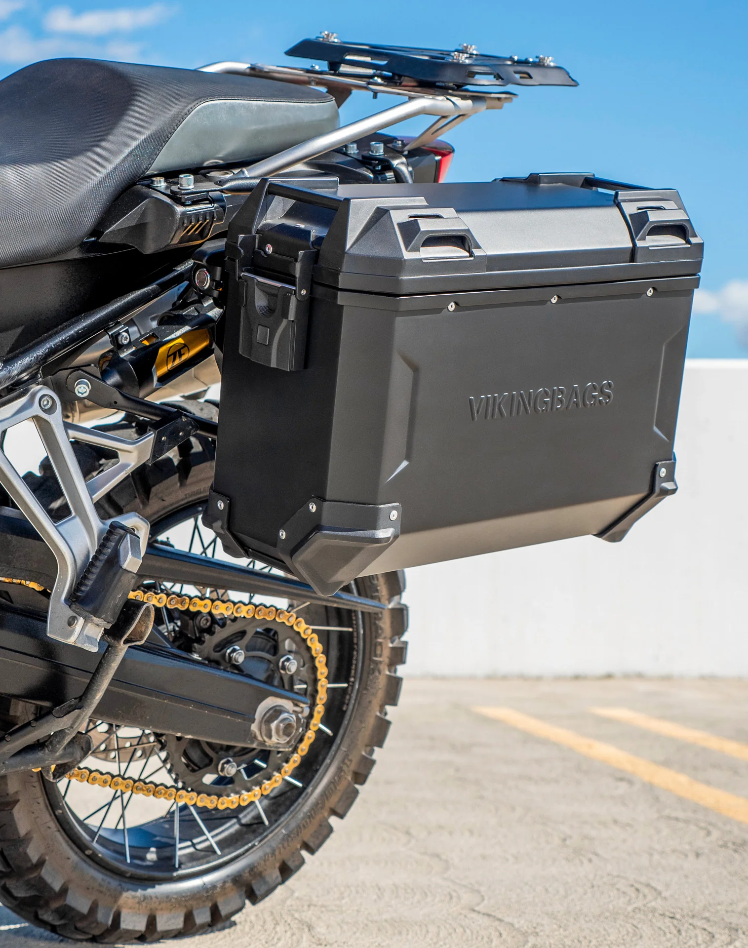 45L - Apex XL BMW F 850 GS Aluminum Side Cases Black - Image 5