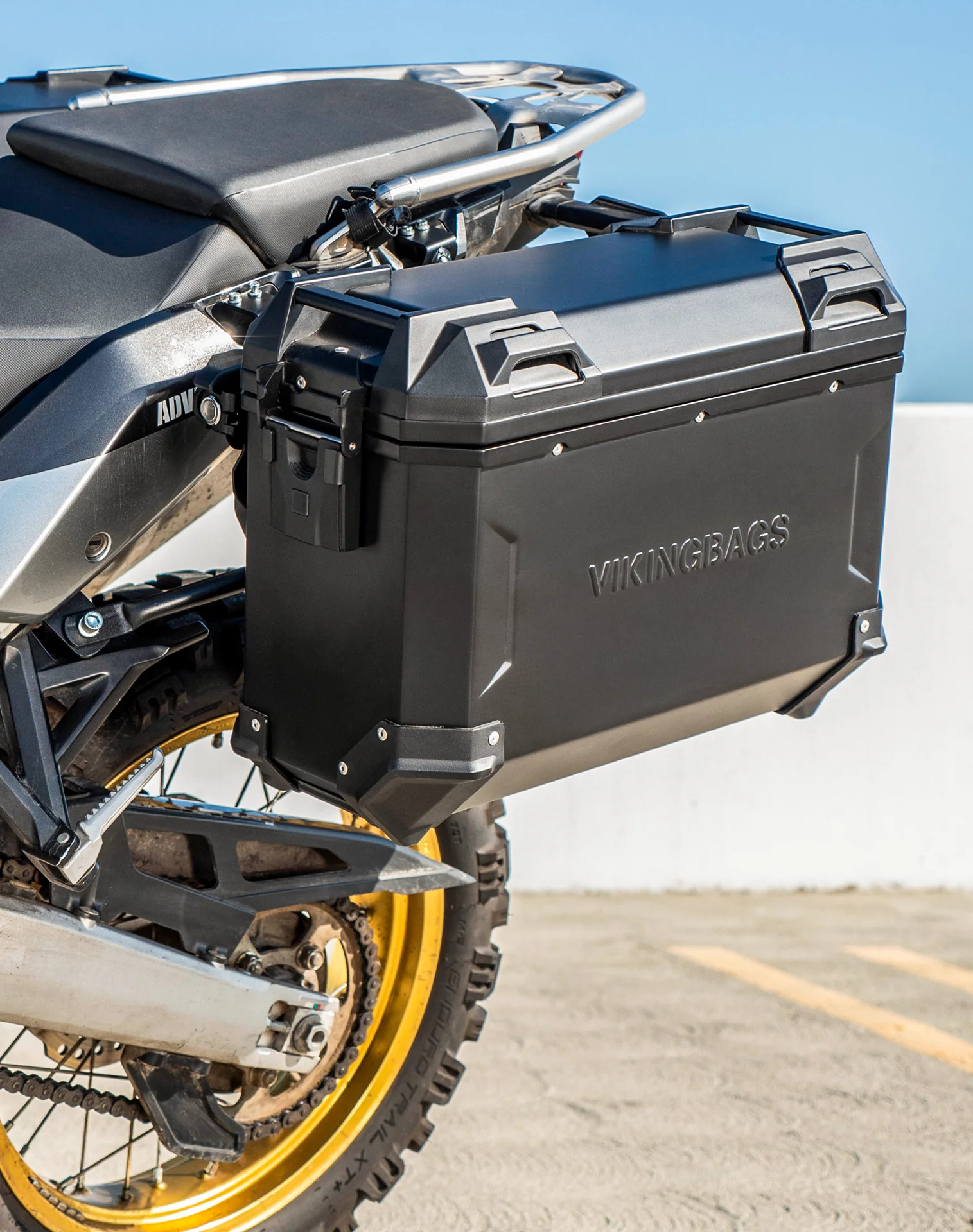 45L - Apex XL Honda CRF1000L Africa Twin/Adv Sports Aluminum Side Cases Black - Image 5