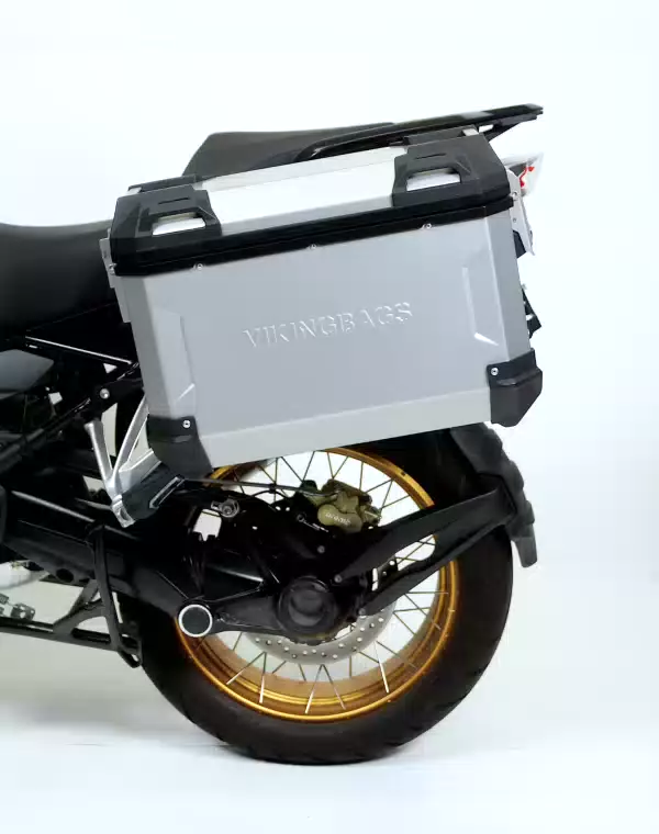 45L - Apex XL Honda CRF1100L Africa Twin ADV Sports ES Aluminum Side Cases Silver - Image 8