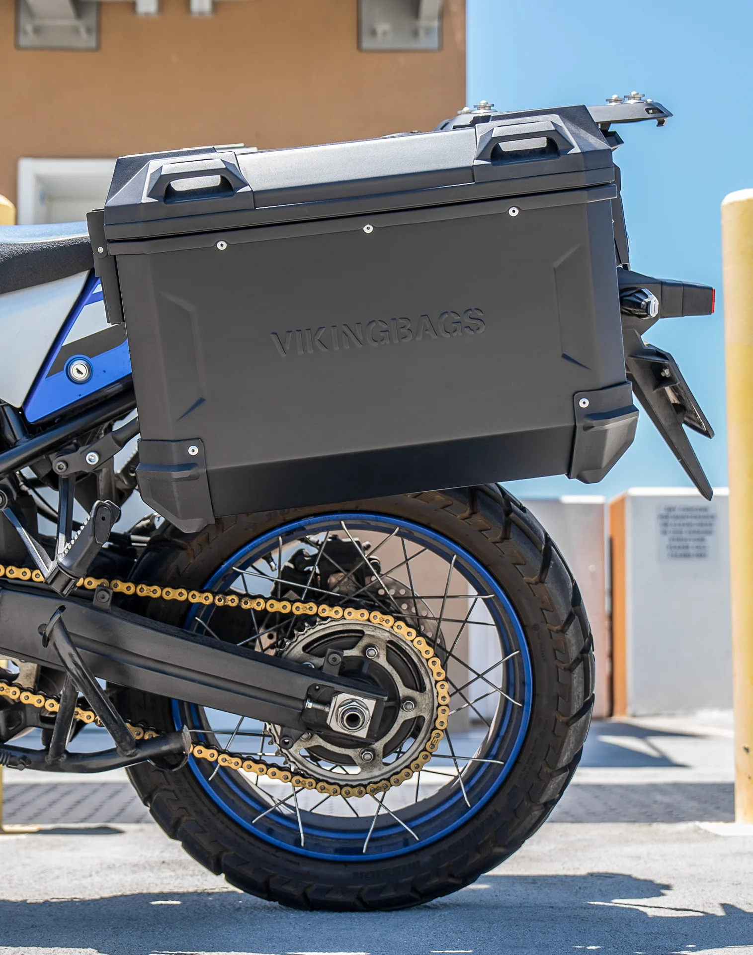 45L - Apex XL Suzuki V-Strom 1050 Aluminum Side Cases Black - Image 4