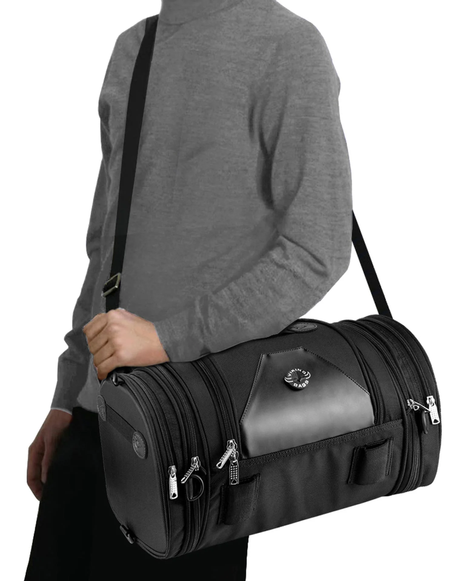 20L - Axwell Medium Kawasaki Motorcycle Roll Bag - Image 8