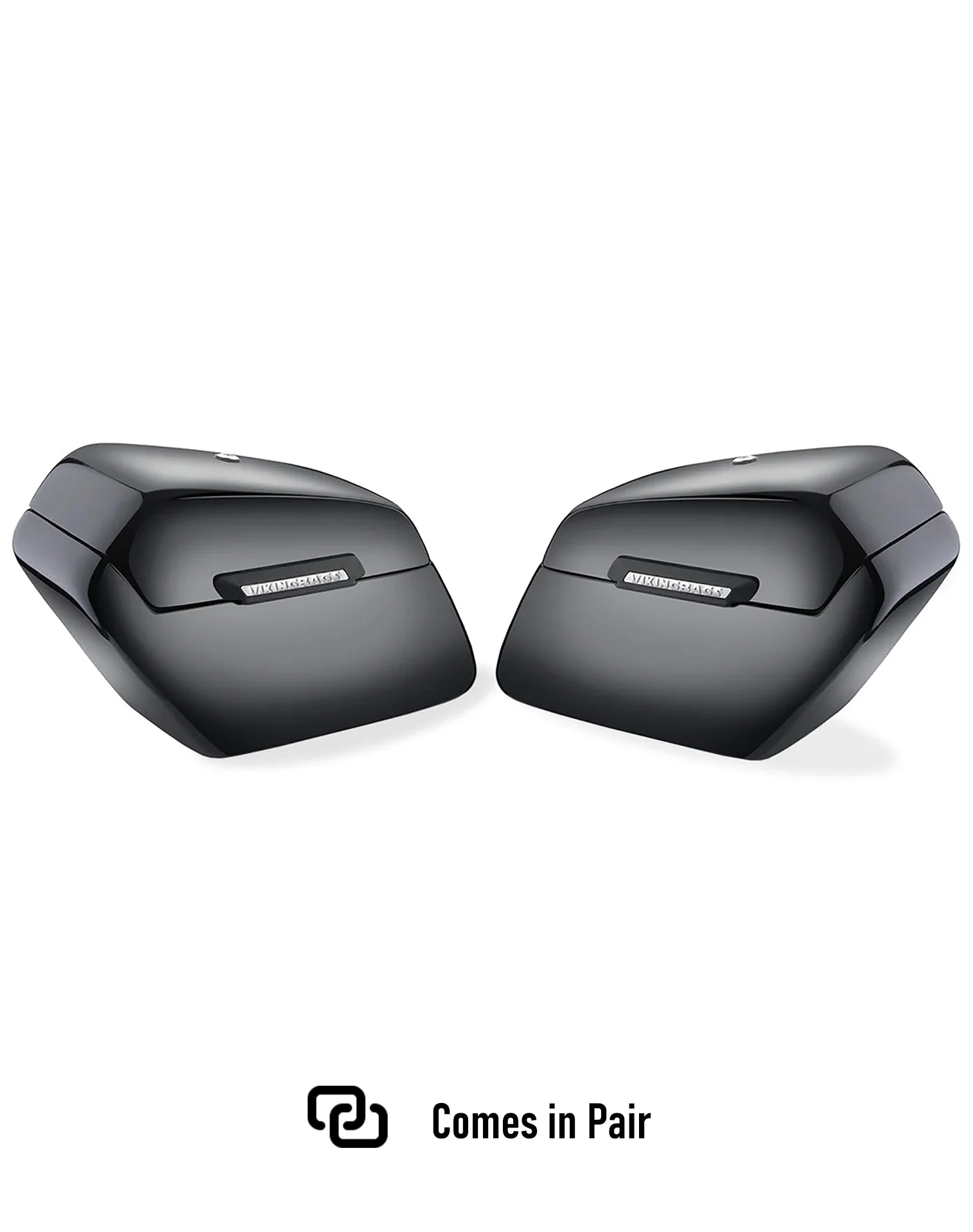 42L - Baldur Extra Large Painted Motorcycle Hard Saddlebags for Harley Softail Standard FXST - Image 5
