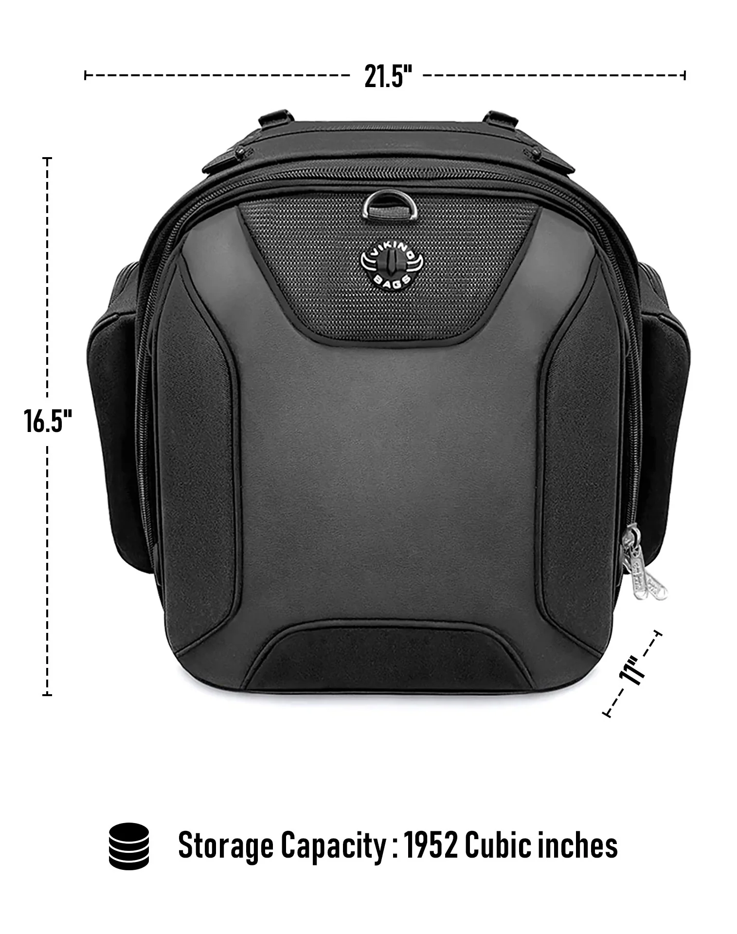 32L - Dagr Extra Large BMW Motorcycle Sissy Bar Bag - Image 5